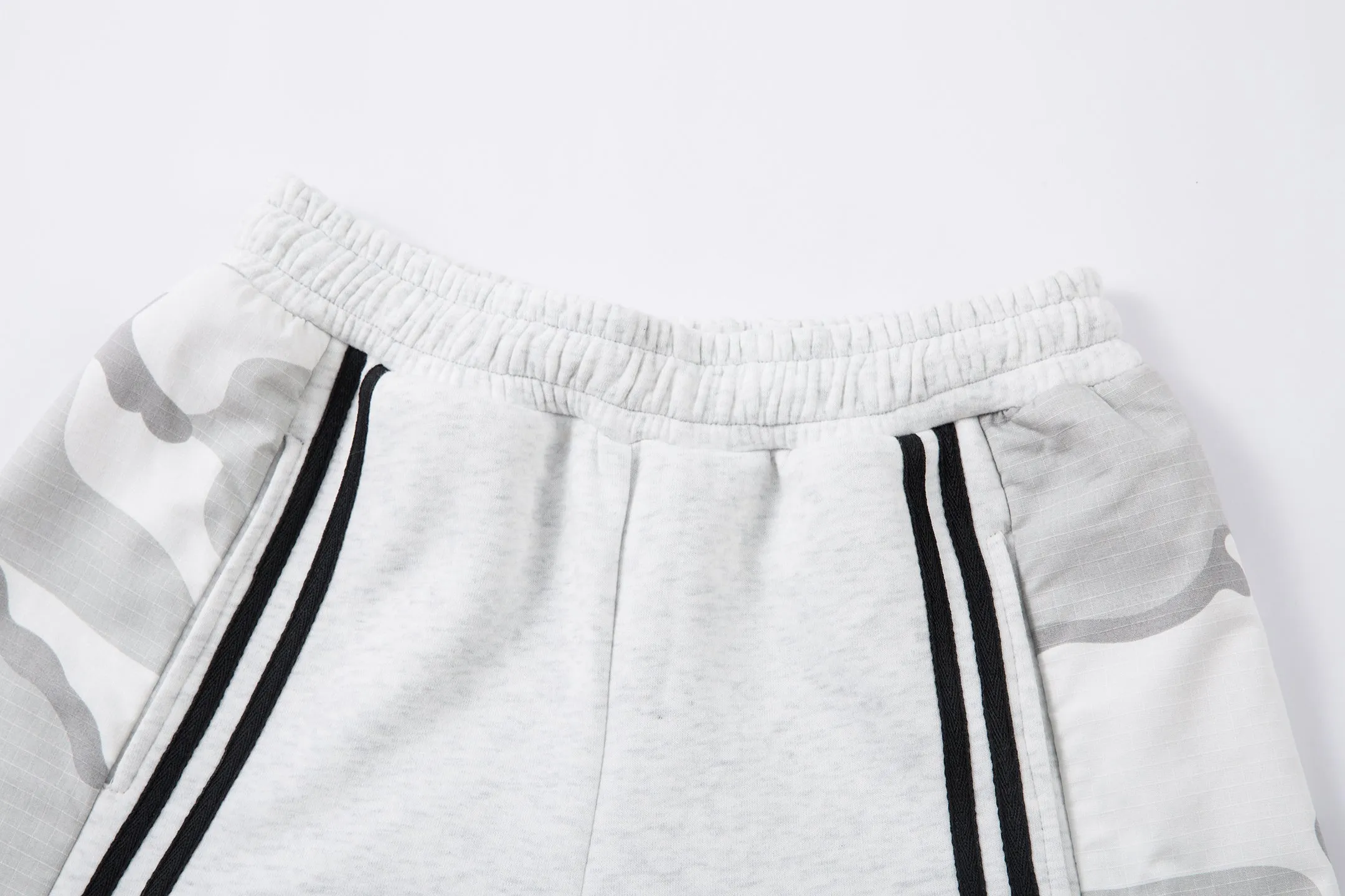 Omirad Camo Panel Wide-Leg Sweatpants sold by Omirad product image thumbnail 5