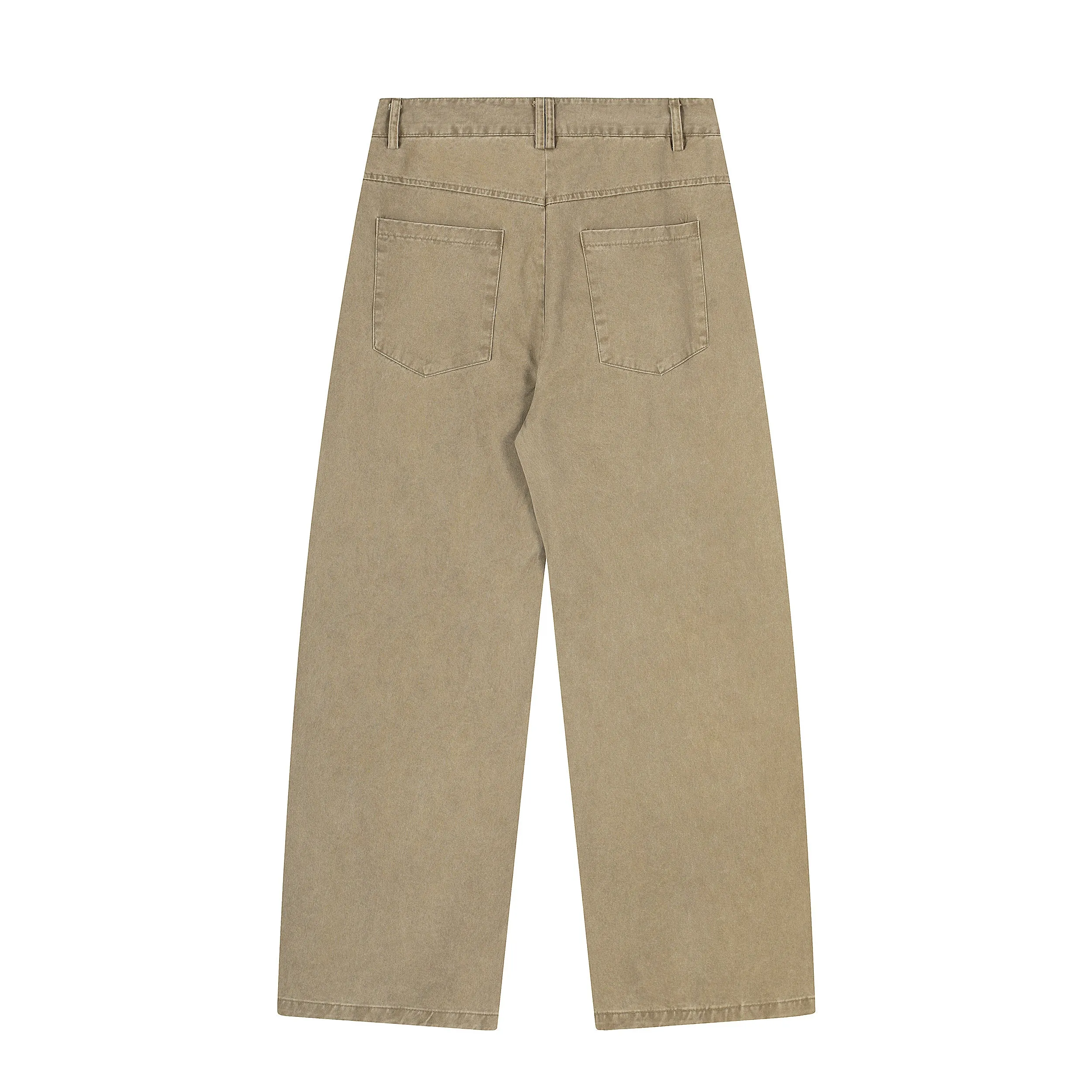 Omirad Text-Print Vintage Wide-Leg Pants sold by Omirad product image thumbnail 3