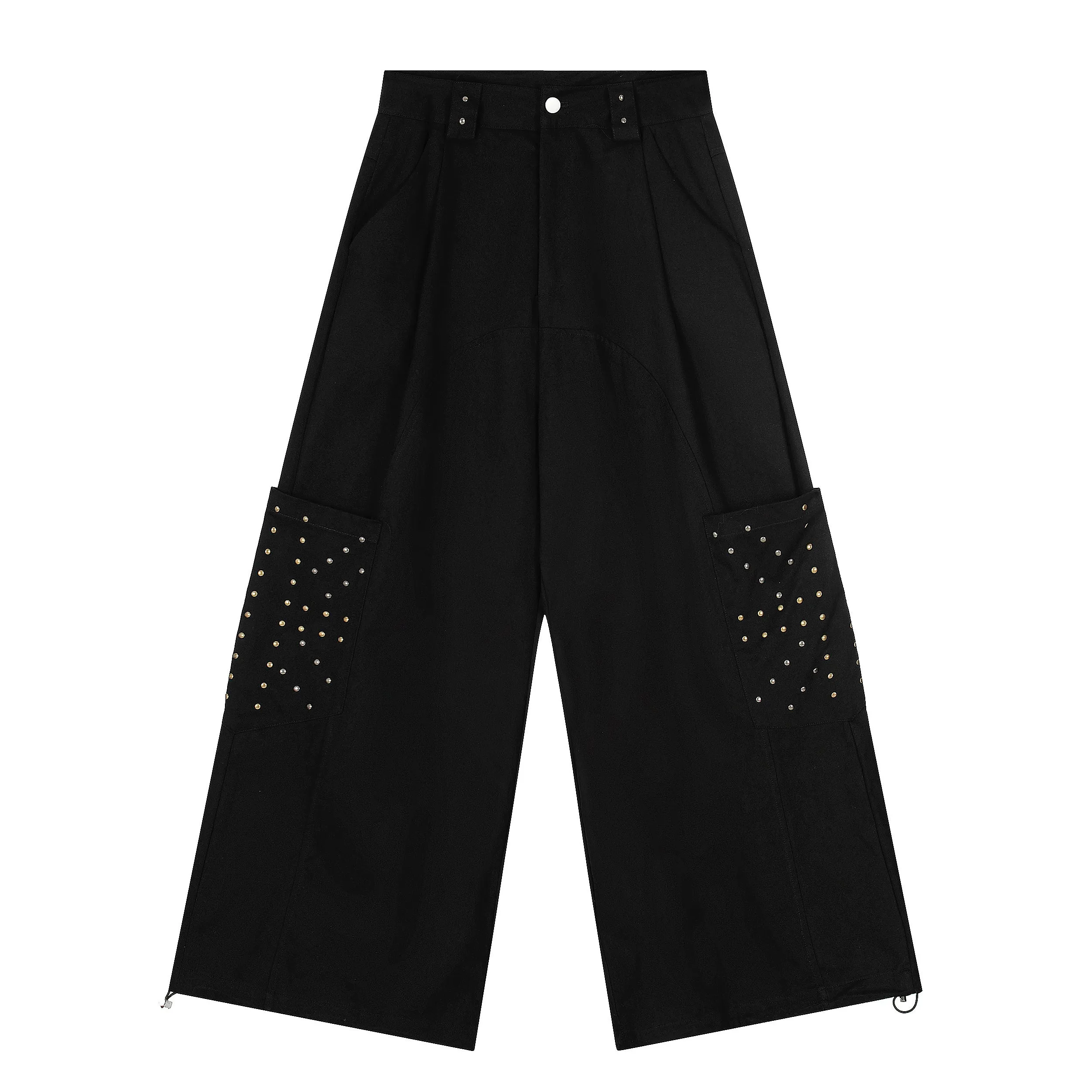 Omirad Studded Utility Wide-Leg Pants sold by Omirad product image thumbnail 2