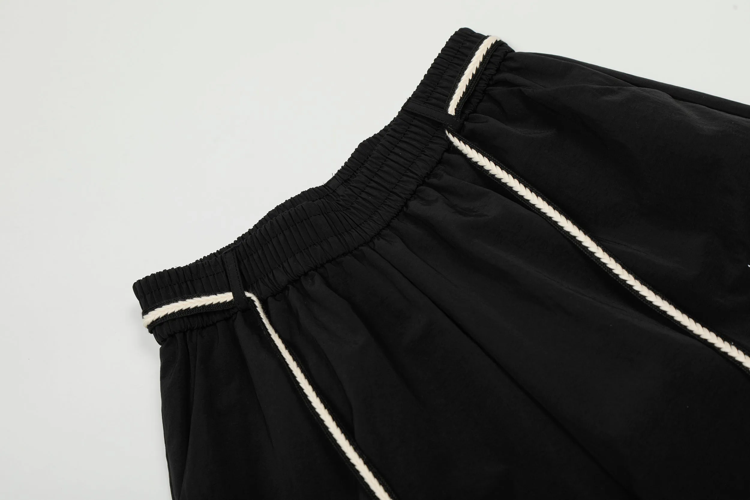 Omirad Star Patch Nylon Wide-Leg Pants sold by Omirad product image thumbnail 4