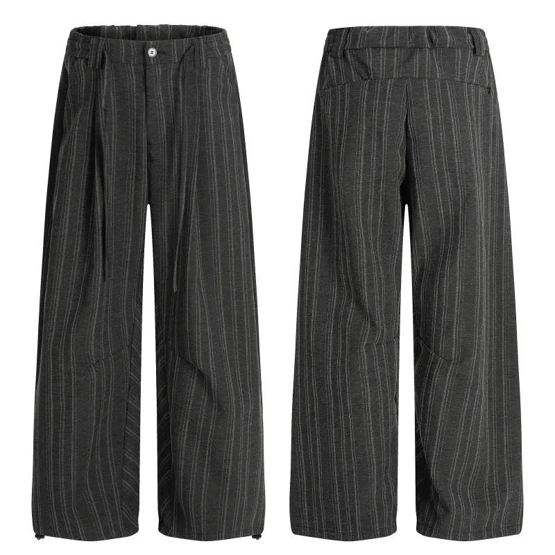 Omirad Striped Flow Wide Pants made by Omirad