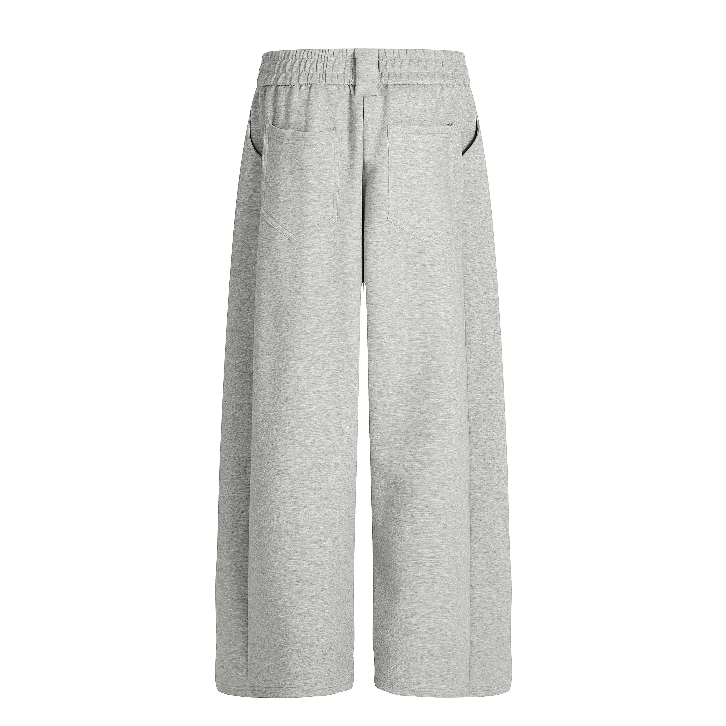 Omirad Pleated Relax Wide Pants – Light Grey sold by Omirad product image thumbnail 4