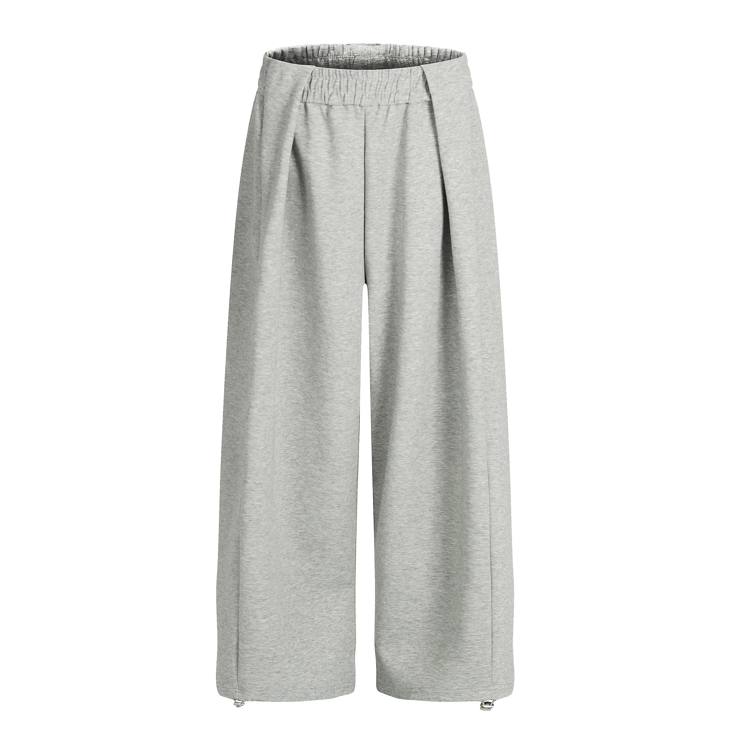 Omirad Pleated Relax Wide Pants – Light Grey sold by Omirad product image thumbnail 2