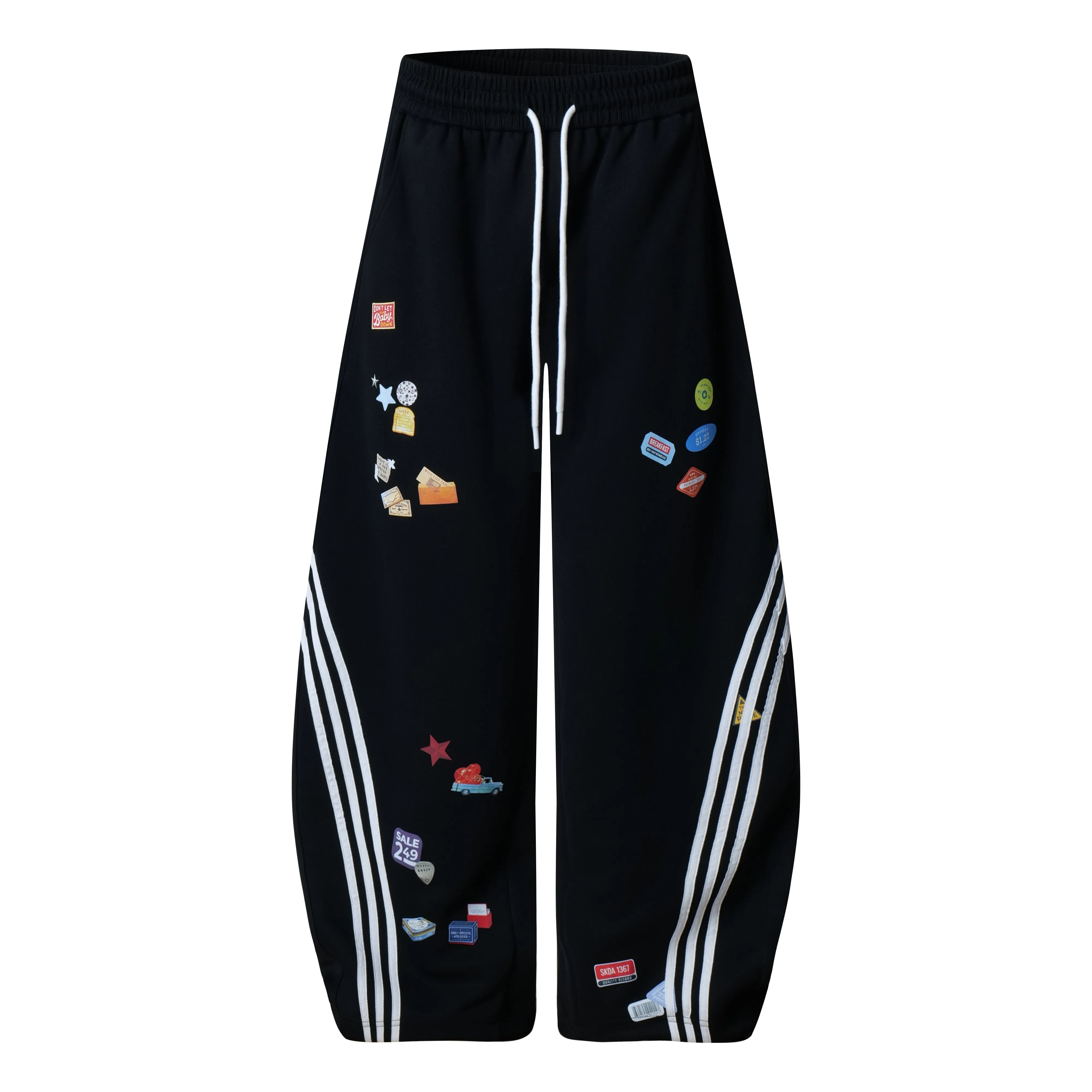 Omirad Patch Graphic Track Pants sold by Omirad product image thumbnail 2
