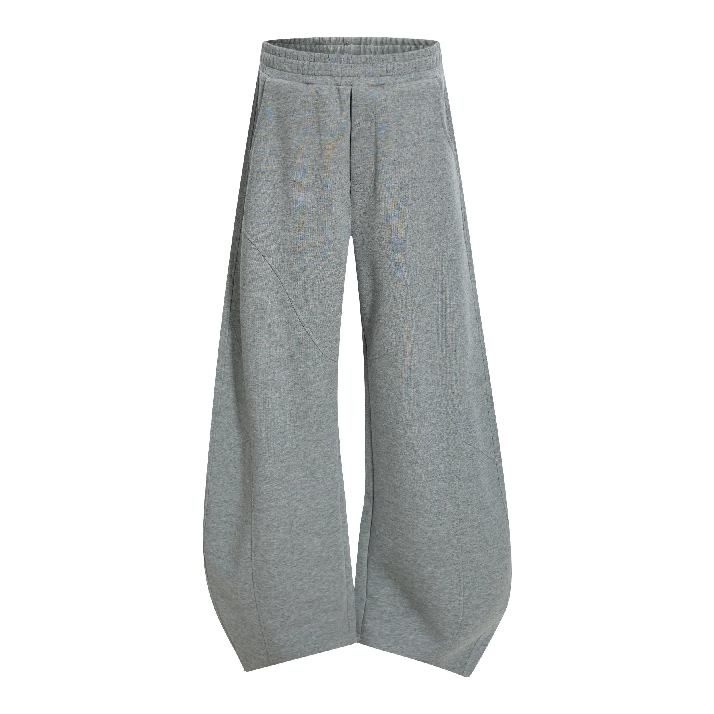 Omirad Curved Panel Wide-Leg Sweatpants sold by Omirad product image thumbnail 2