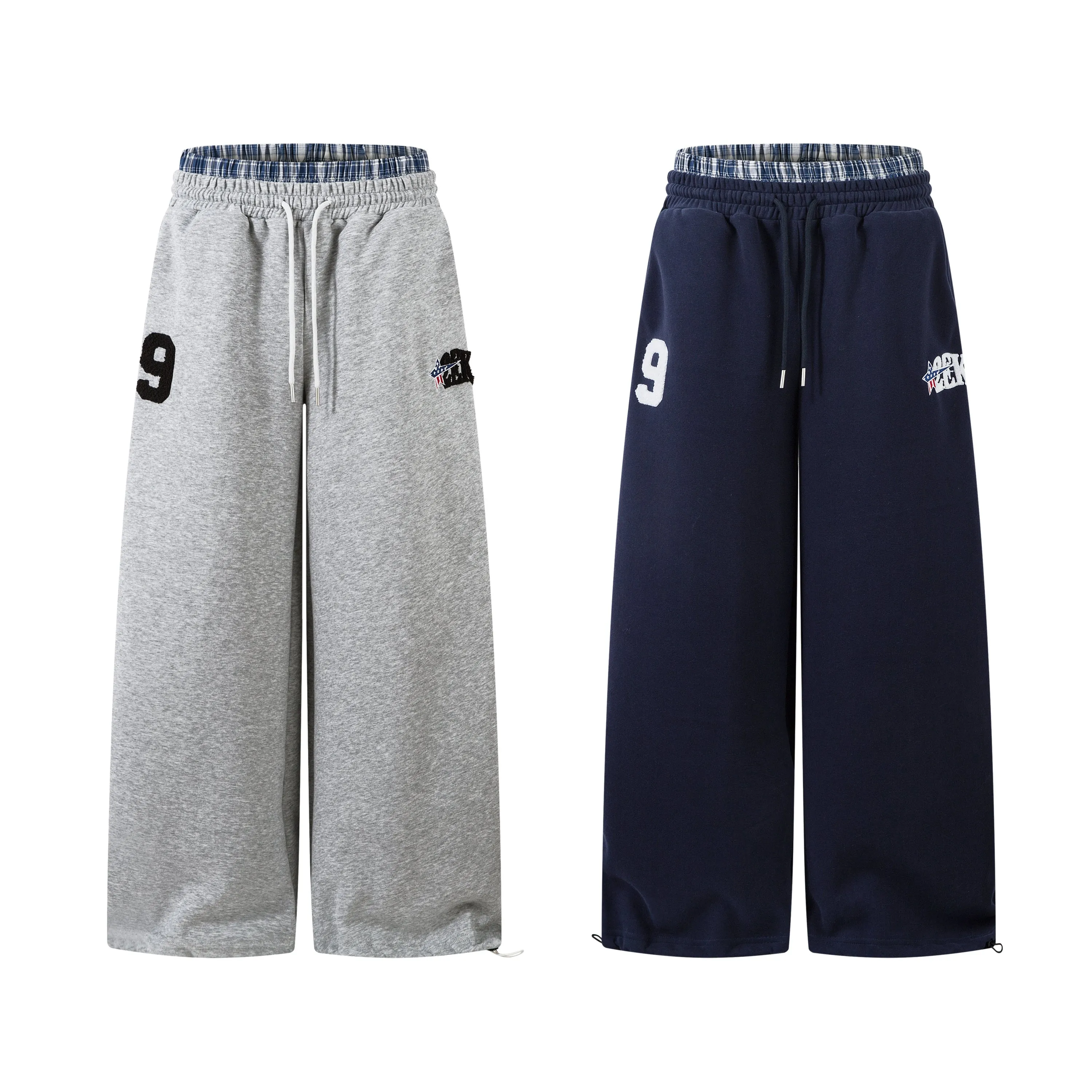 Omirad Varsity Wide-Leg Athletic Sweatpants sold by Omirad