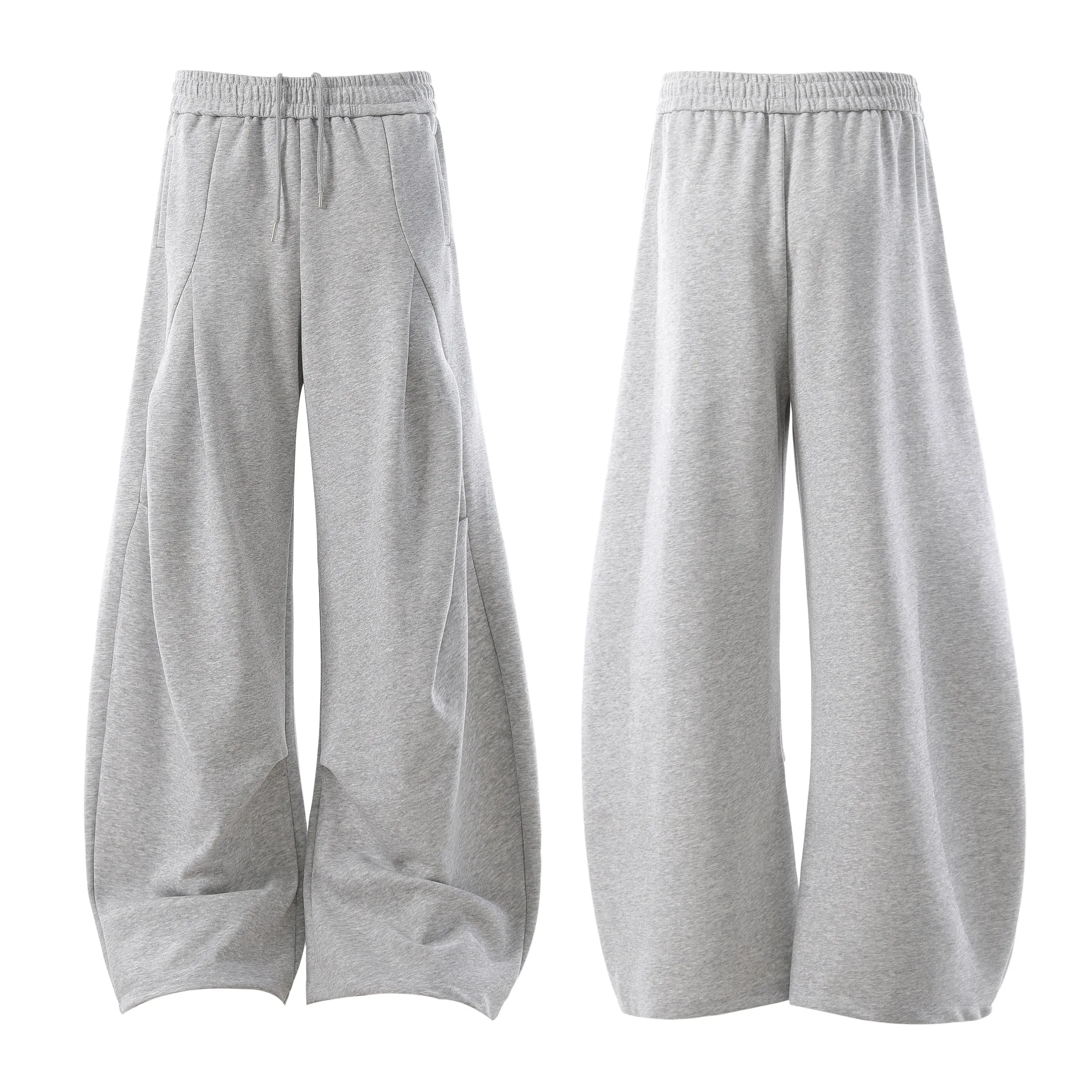 Omirad Sculpted Wide-Leg Athletic Sweatpants sold by Omirad product image thumbnail 5