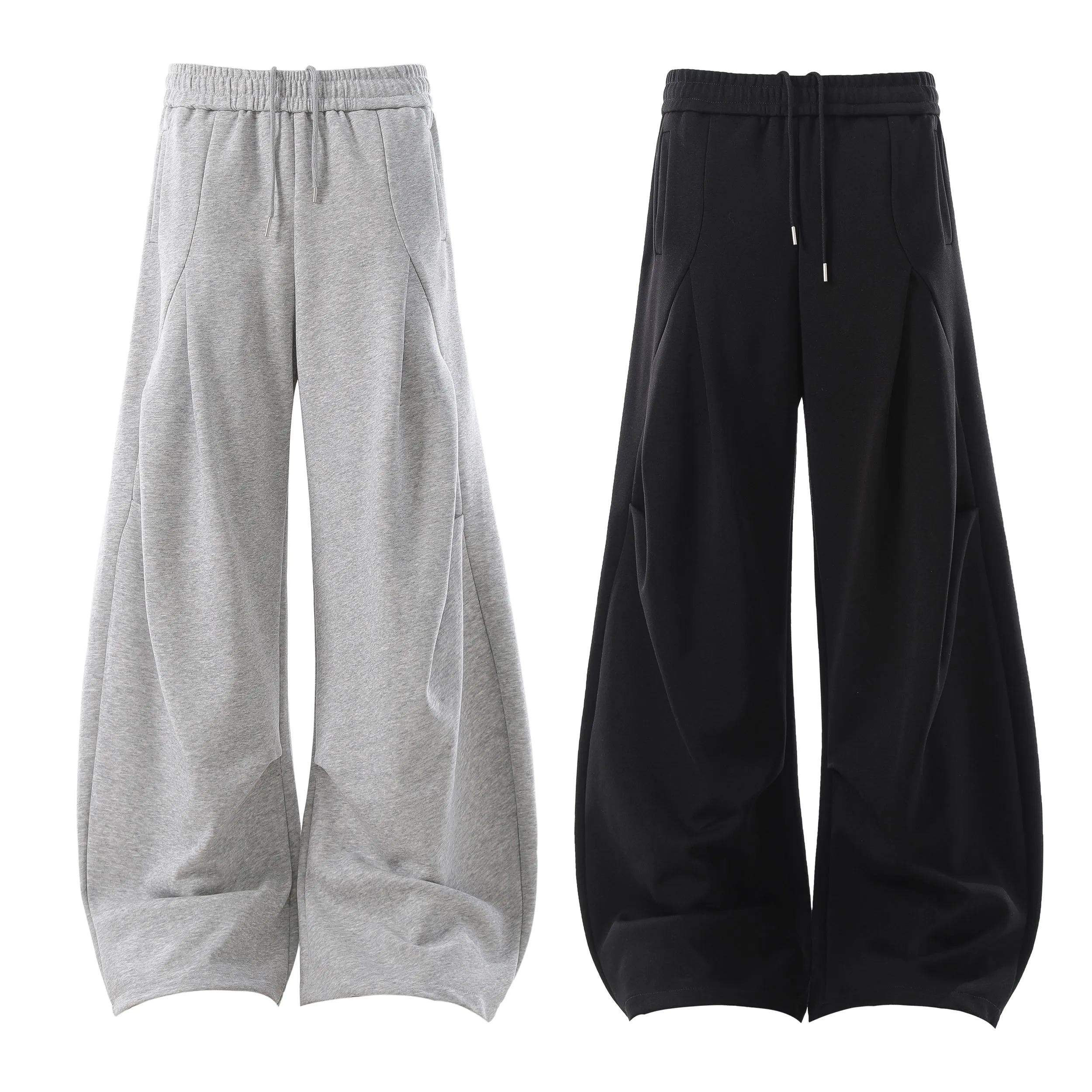 Omirad Sculpted Wide-Leg Athletic Sweatpants sold by Omirad