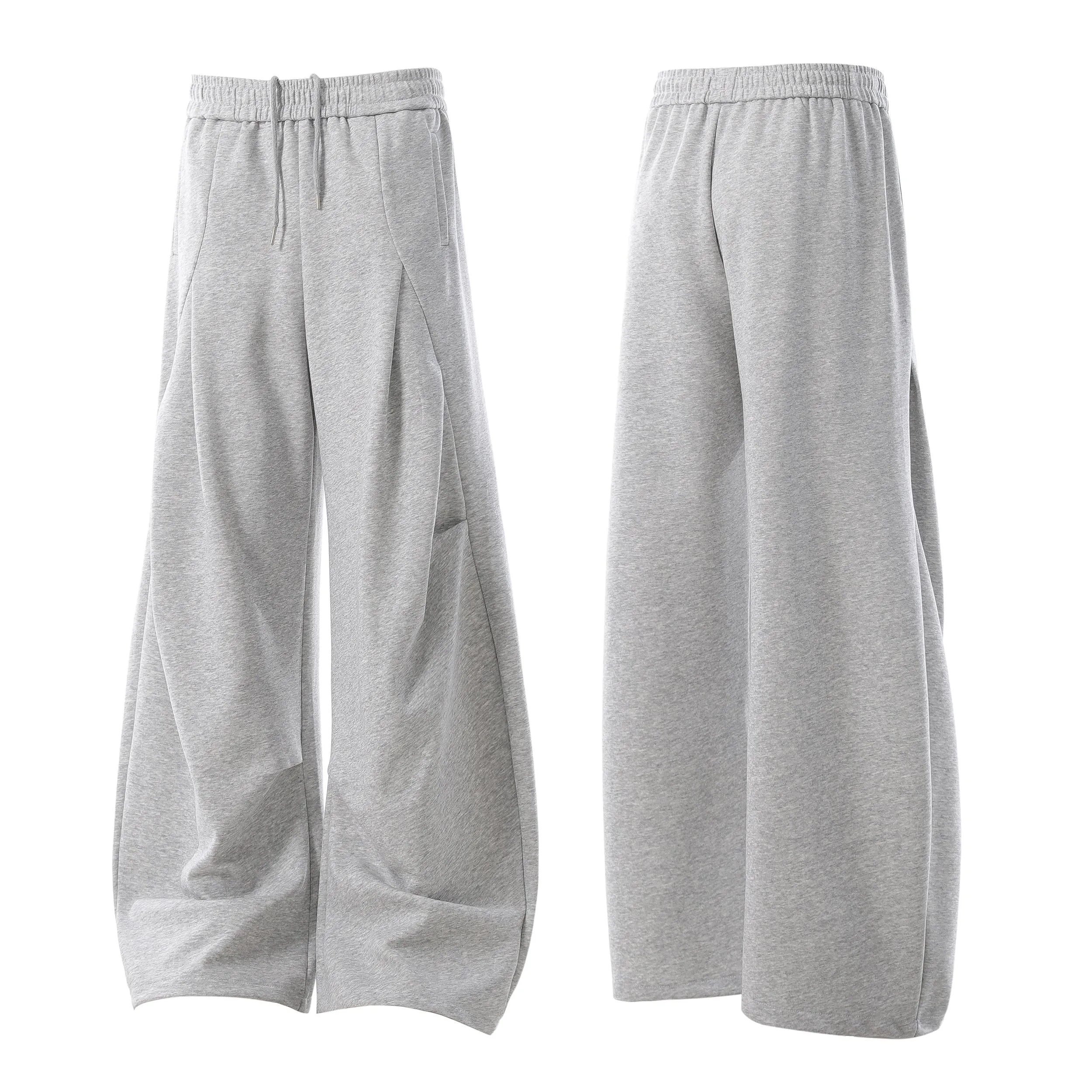 Omirad Sculpted Wide-Leg Athletic Sweatpants sold by Omirad product image thumbnail 4