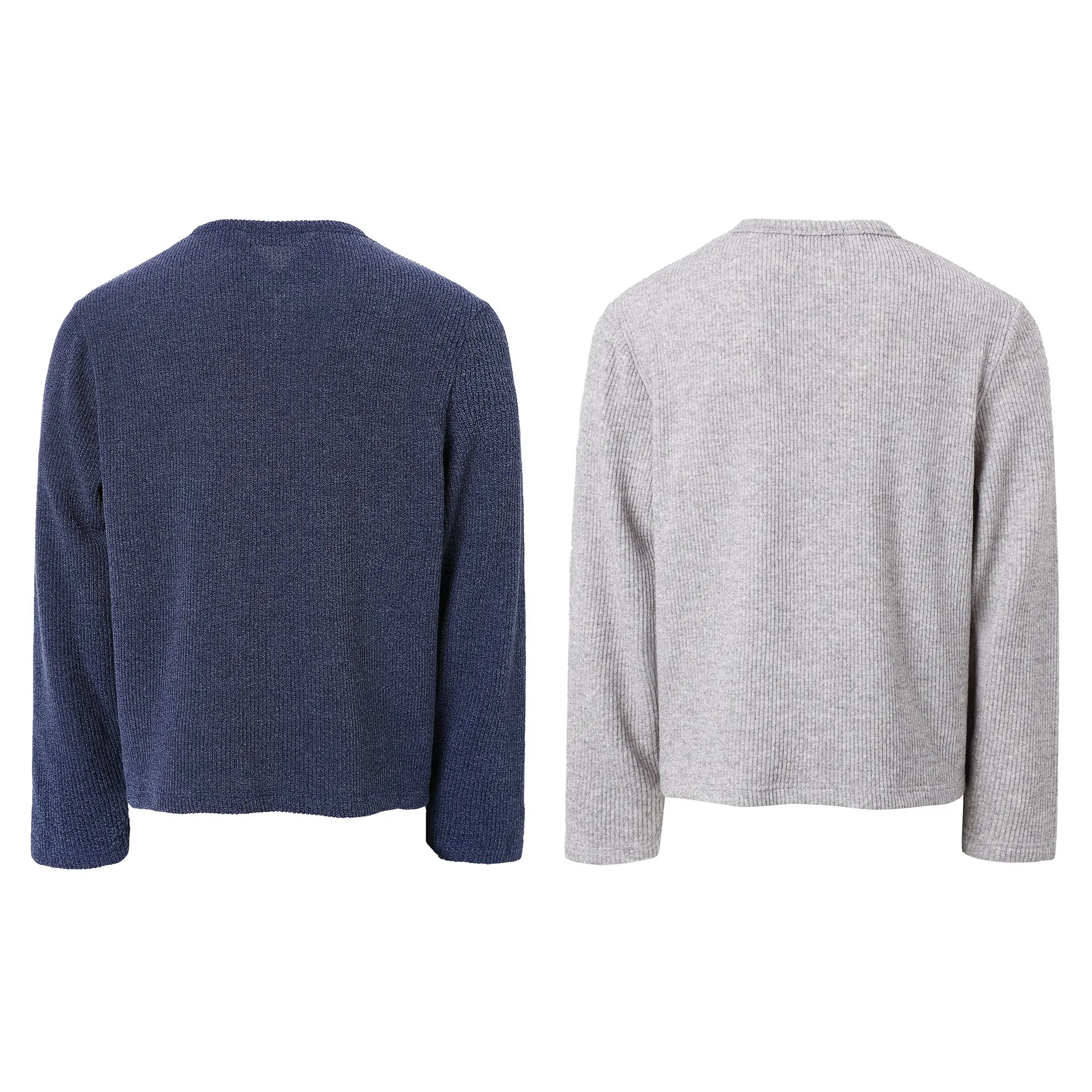 Omirad Ribbed Henley Long-Sleeve Tee sold by Omirad product image thumbnail 3