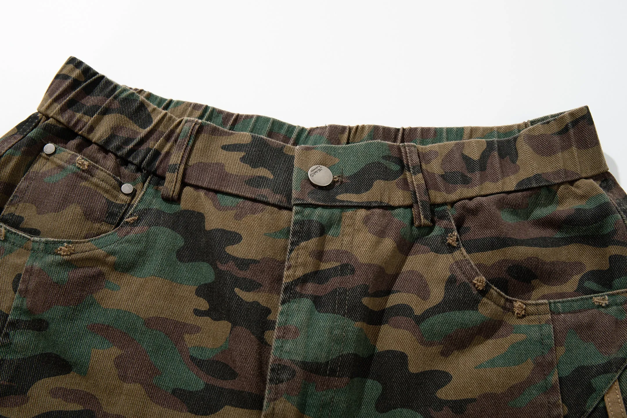 Omirad Camo Stripe Wide-Leg Pants sold by Omirad product image thumbnail 5