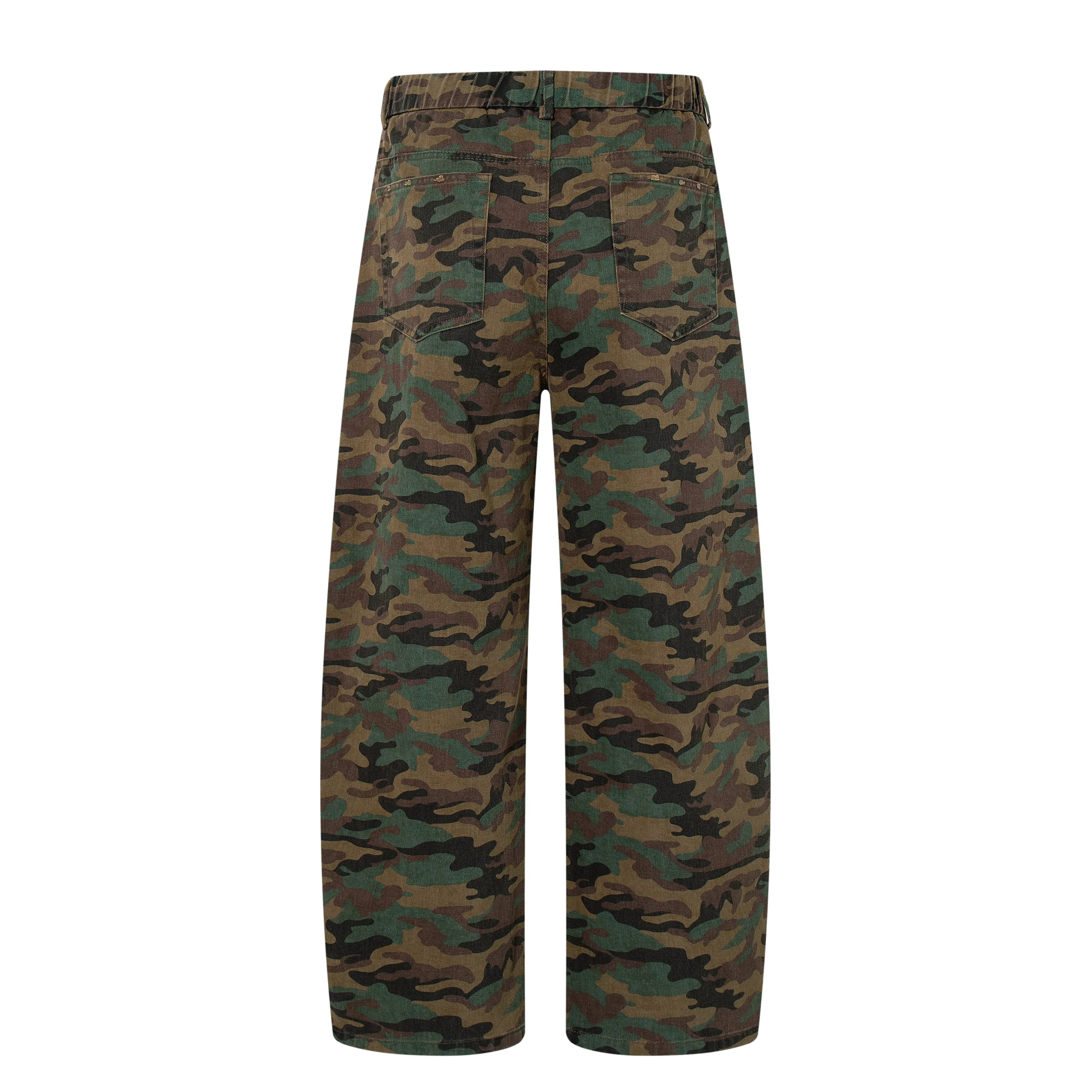Omirad Camo Stripe Wide-Leg Pants sold by Omirad product image thumbnail 4