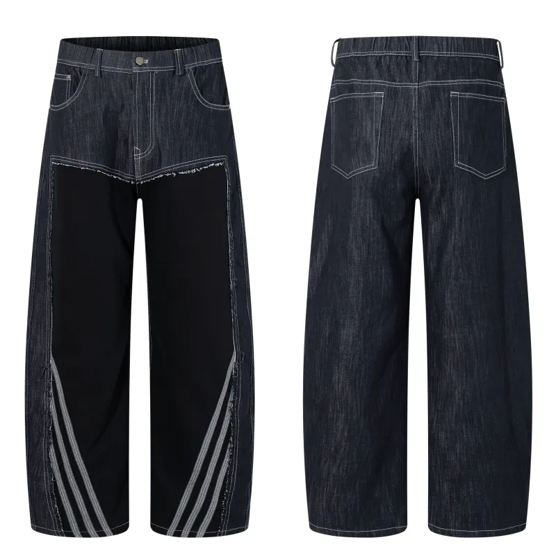 Omirad Hybrid Panel Wide-Leg Pants made by Omirad