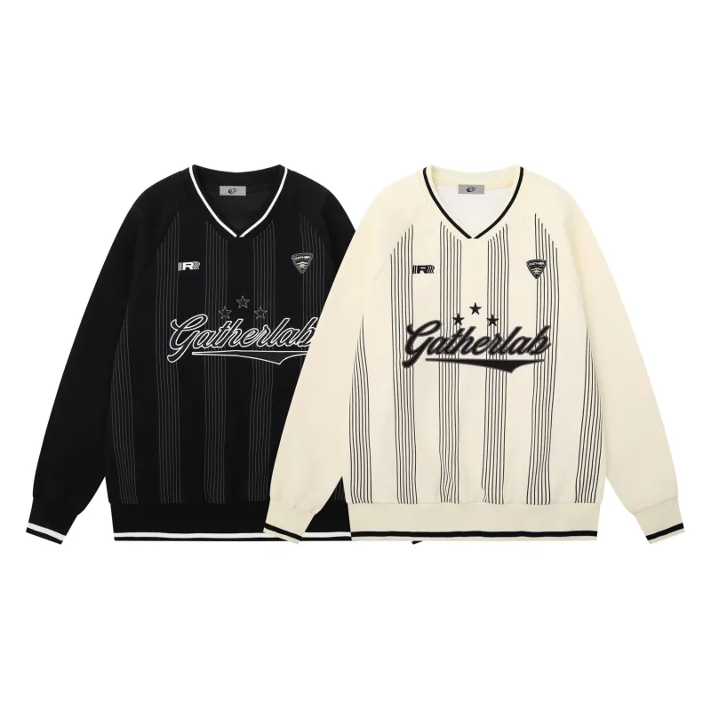 Omirad Pinstripe Varsity Jersey made by Omirad