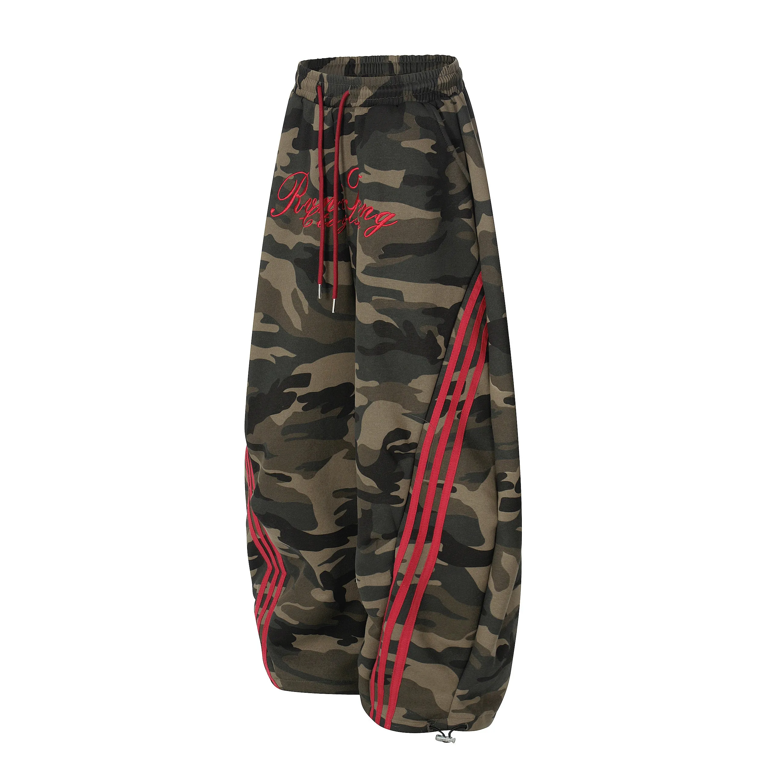 Omirad Camo Stripe Wide-Leg Pants sold by Omirad product image thumbnail 3