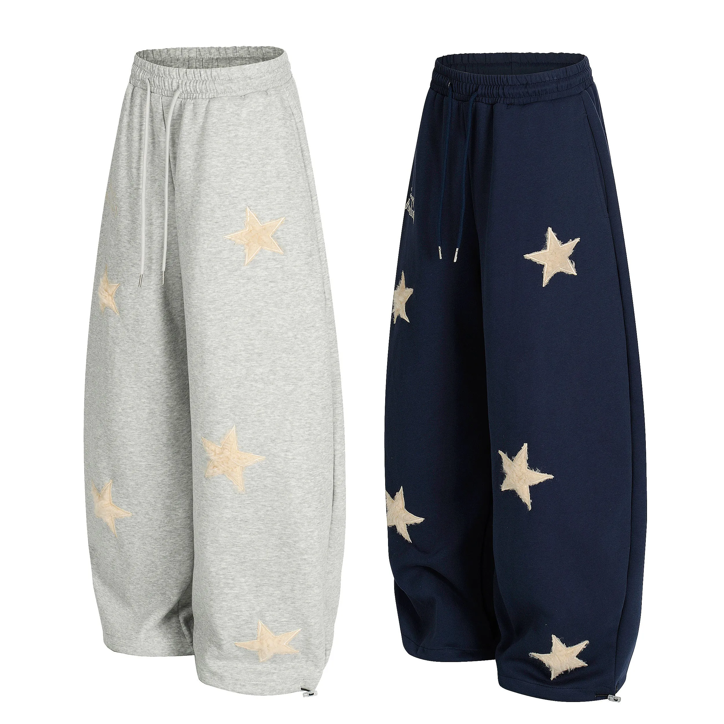 Omirad Fuzzy Star Wide-Leg Sweatpants sold by Omirad product image thumbnail 2