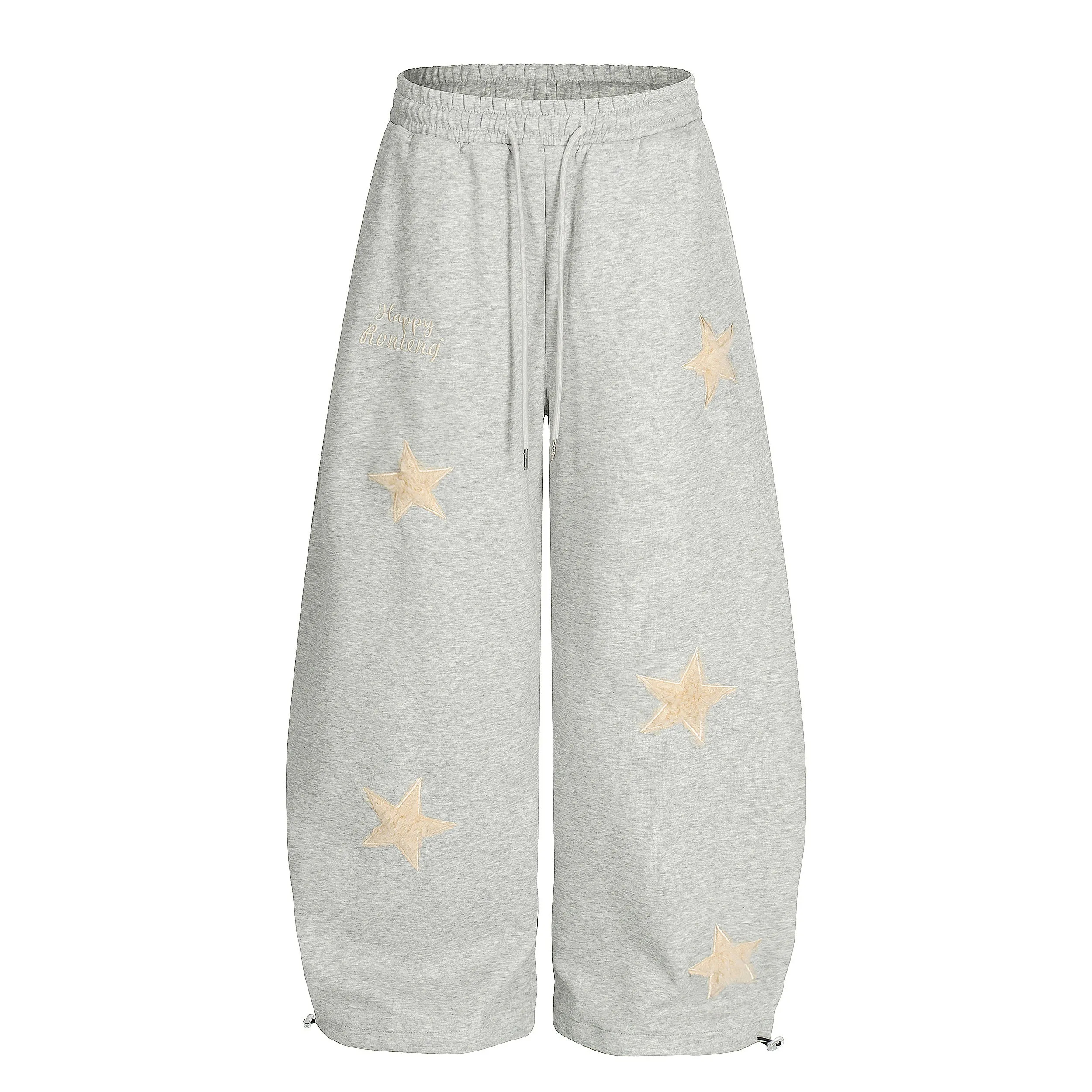Omirad Fuzzy Star Wide-Leg Sweatpants sold by Omirad product image thumbnail 3