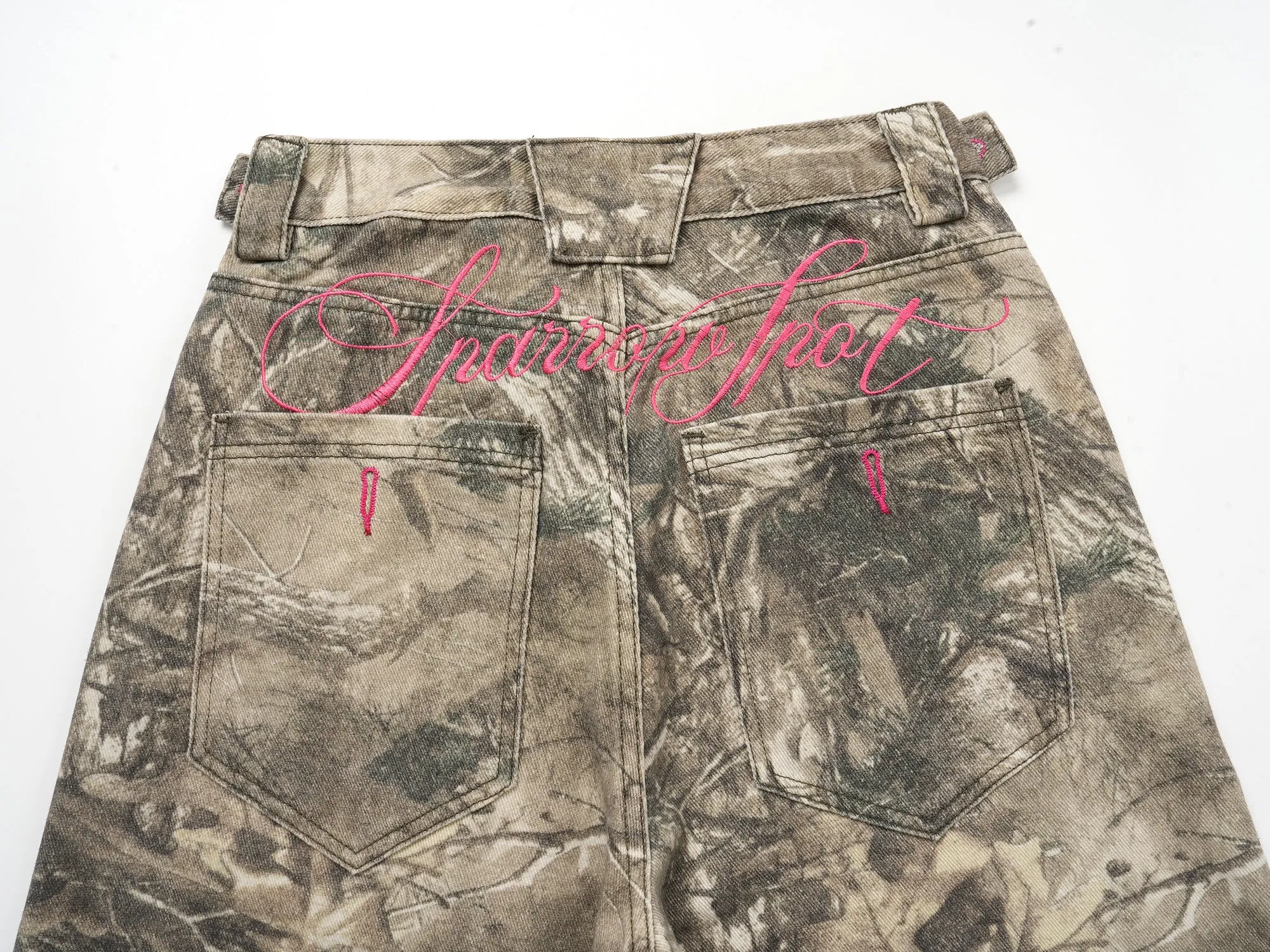 Omirad Forest Camo Wide-Leg Pants sold by Omirad product image thumbnail 5