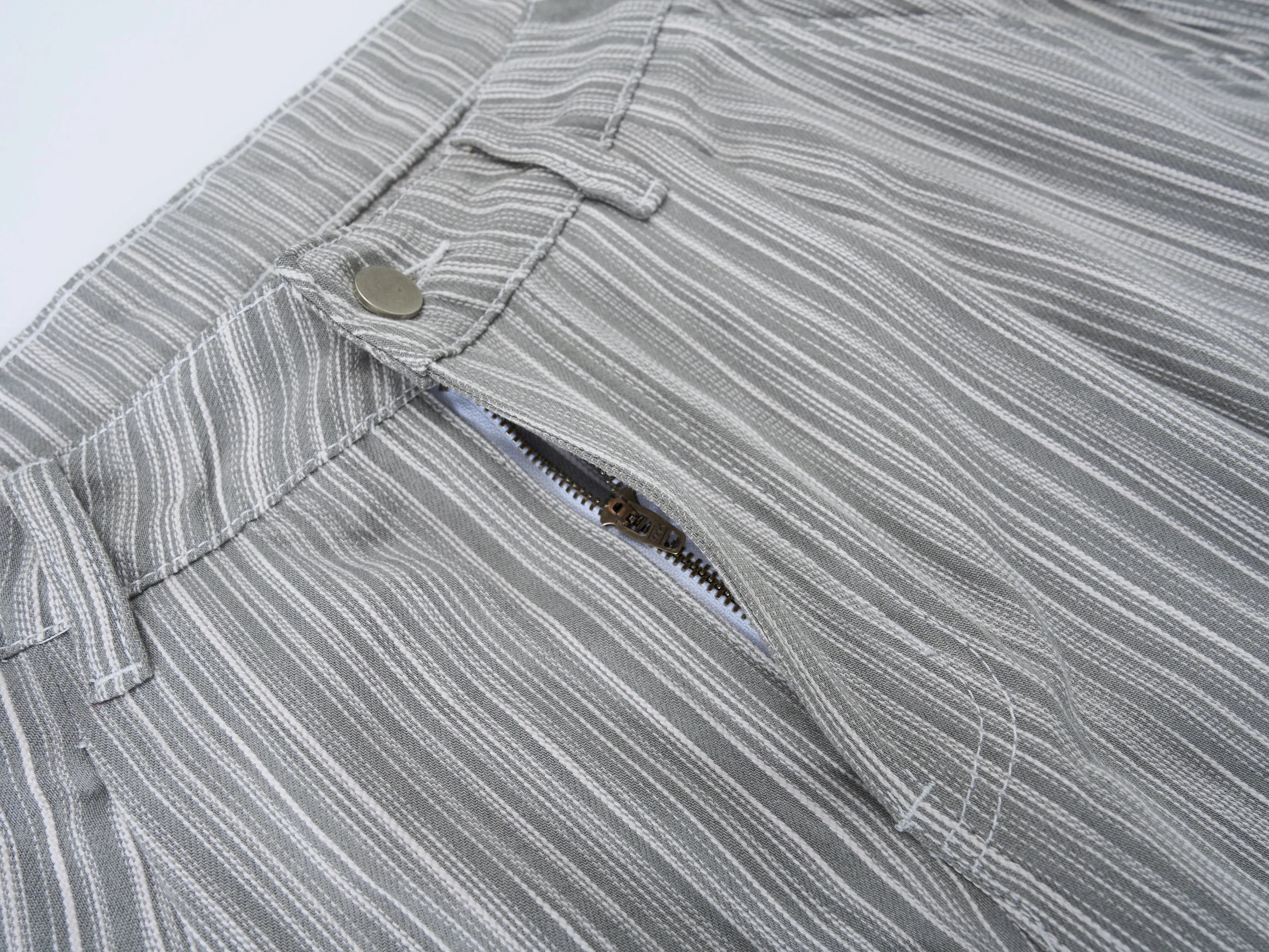 Omirad Striped Relaxed Wide-Leg Pants sold by Omirad product image thumbnail 5