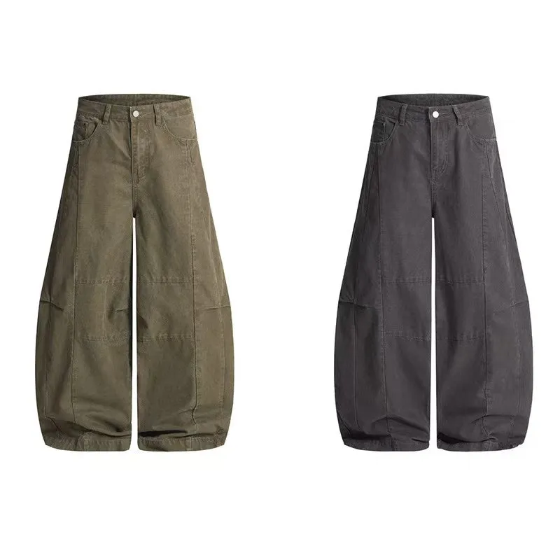 Omirad Wide-Leg Utility Pants made by Omirad