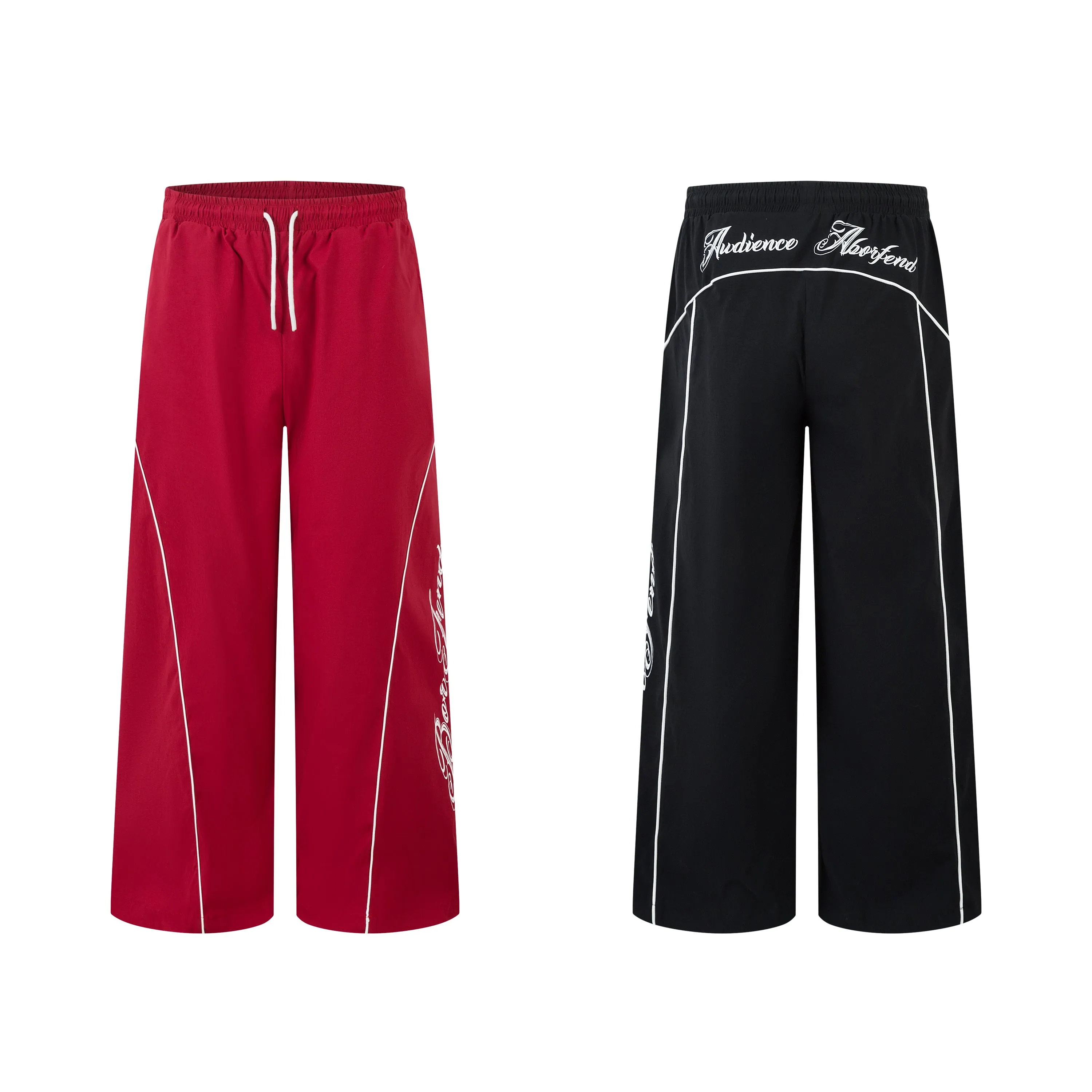 Omirad Contrast Piping Nylon Track Pants sold by Omirad