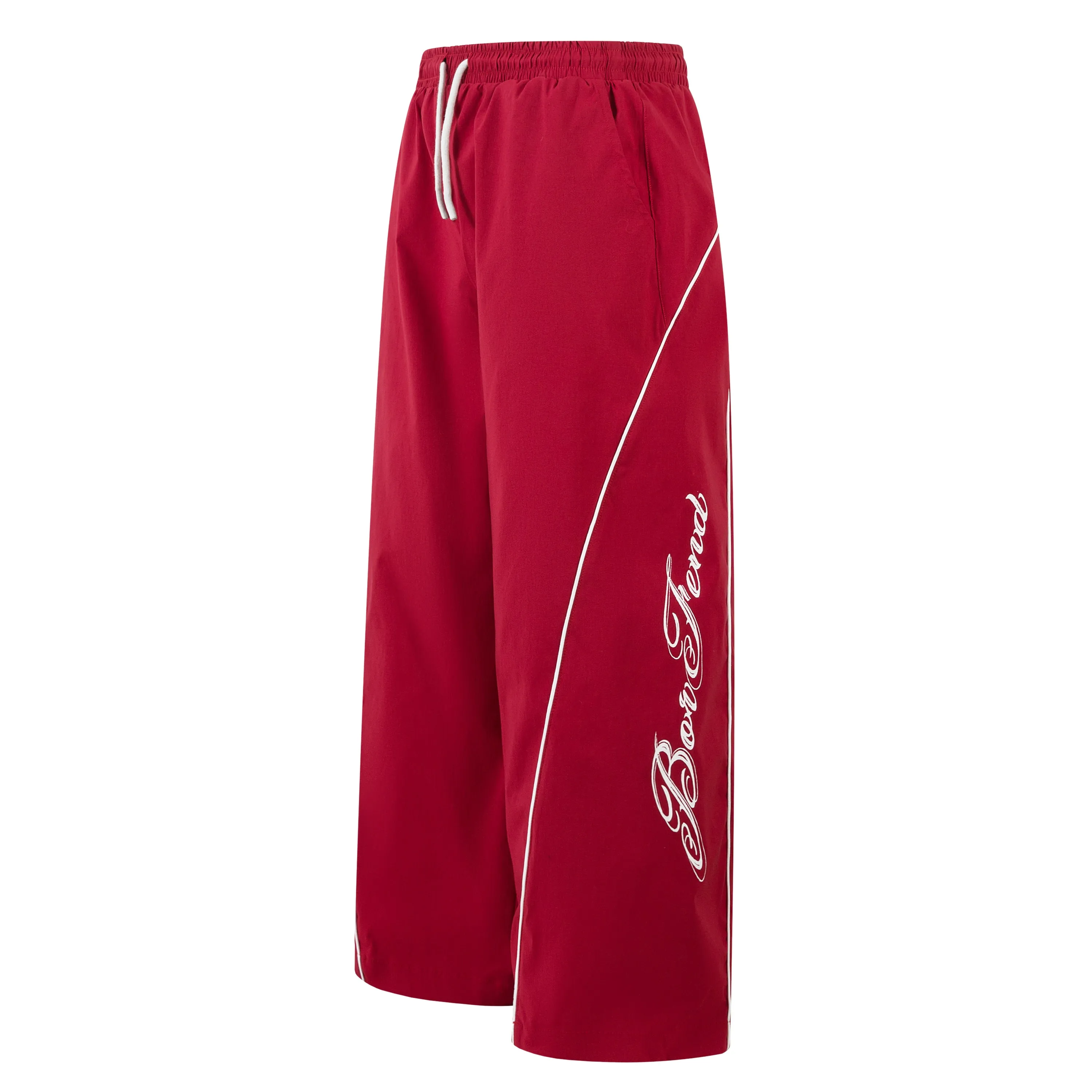 Omirad Contrast Piping Nylon Track Pants sold by Omirad product image thumbnail 5