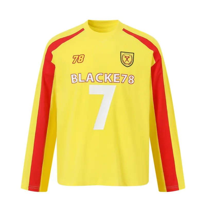 Omirad Retro Football Long-Sleeve Jersey made by Omirad