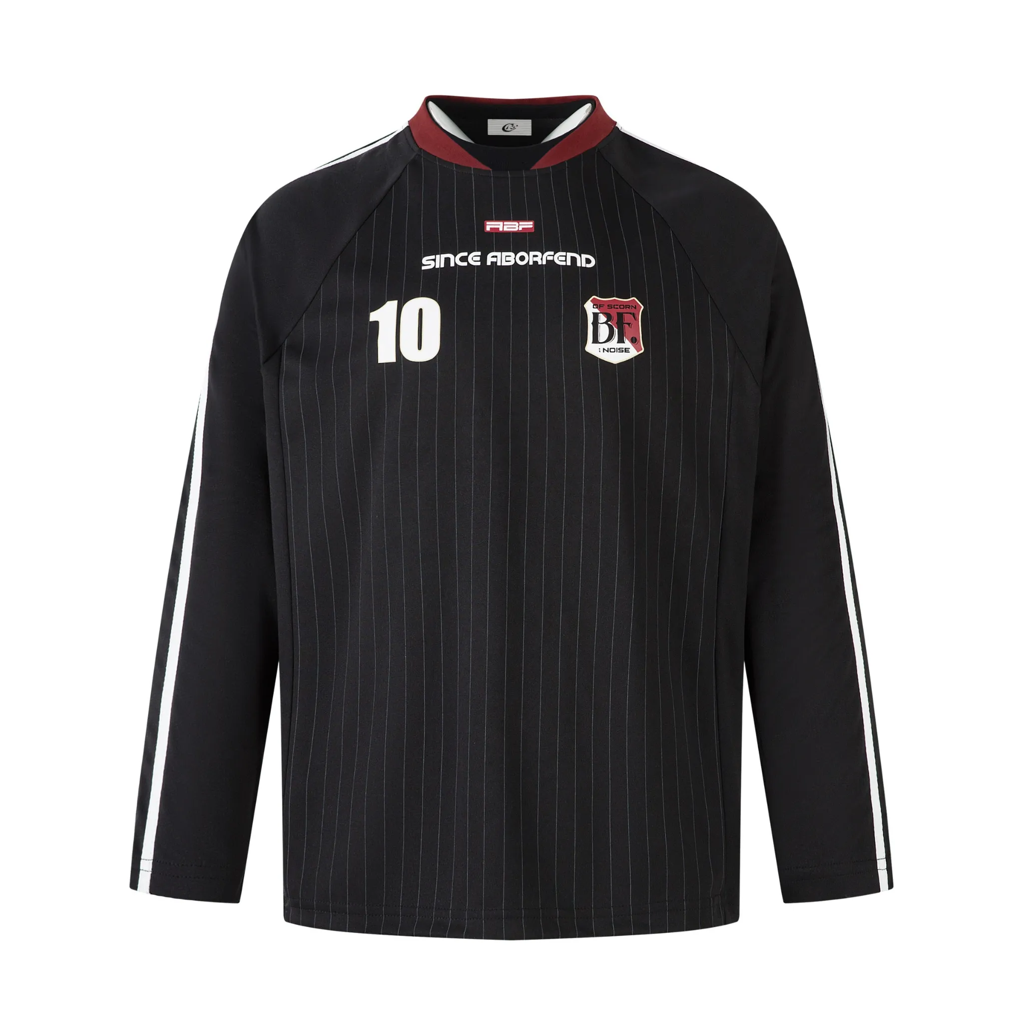 Omirad “BF 10” Pinstripe Long-Sleeve Jersey sold by Omirad product image thumbnail 4