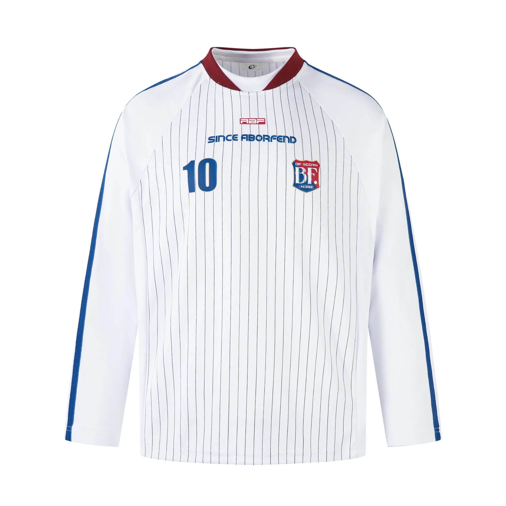 Omirad “BF 10” Pinstripe Long-Sleeve Jersey sold by Omirad product image thumbnail 2