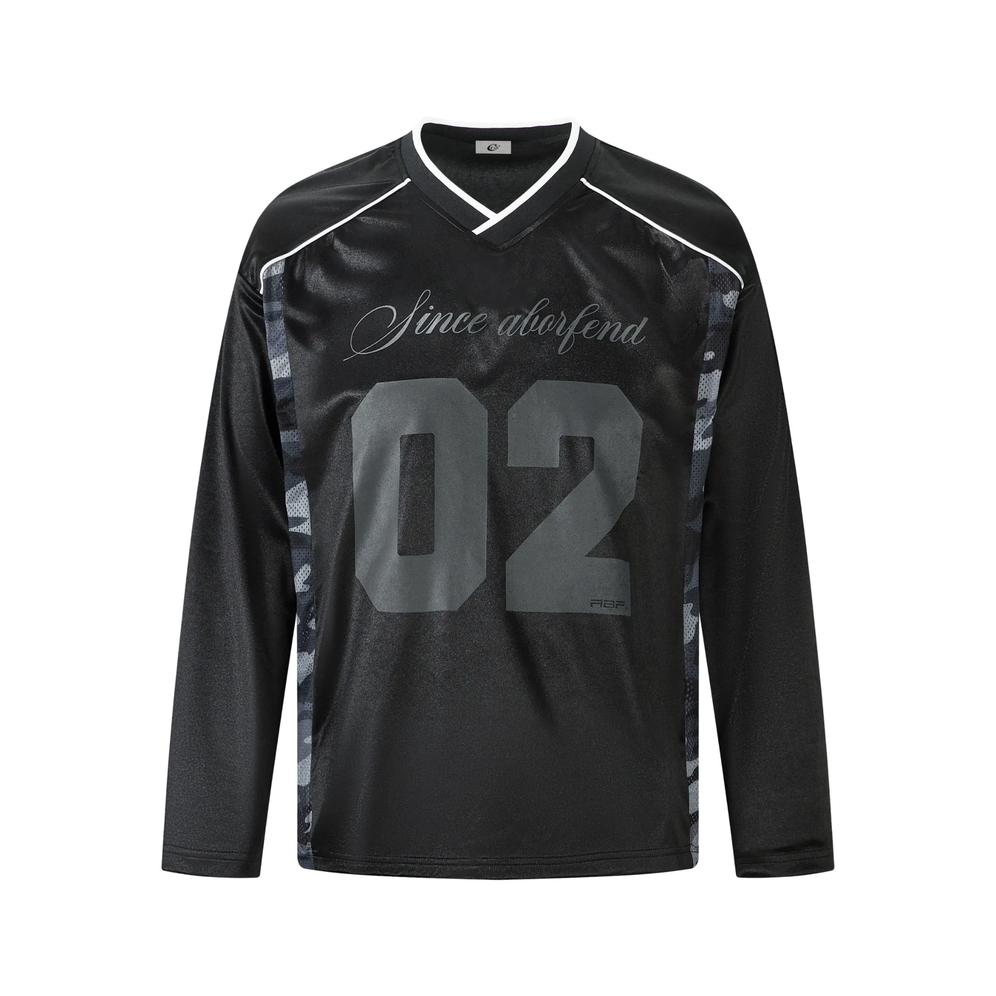 Omirad Since 02 V-Neck Jersey Top sold by Omirad product image thumbnail 4