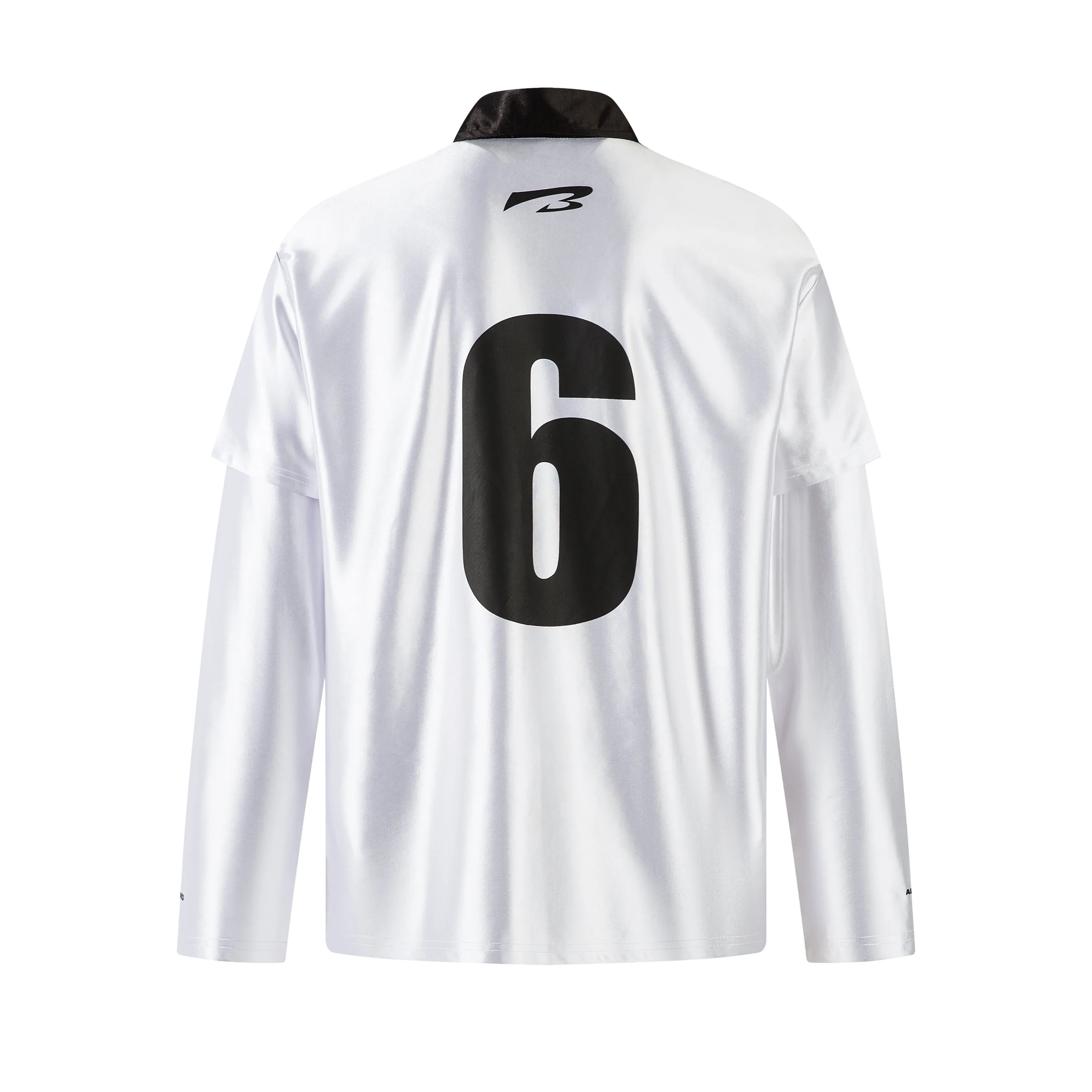 Omirad Retro Number 6 Long-Sleeve Jersey sold by Omirad product image thumbnail 3