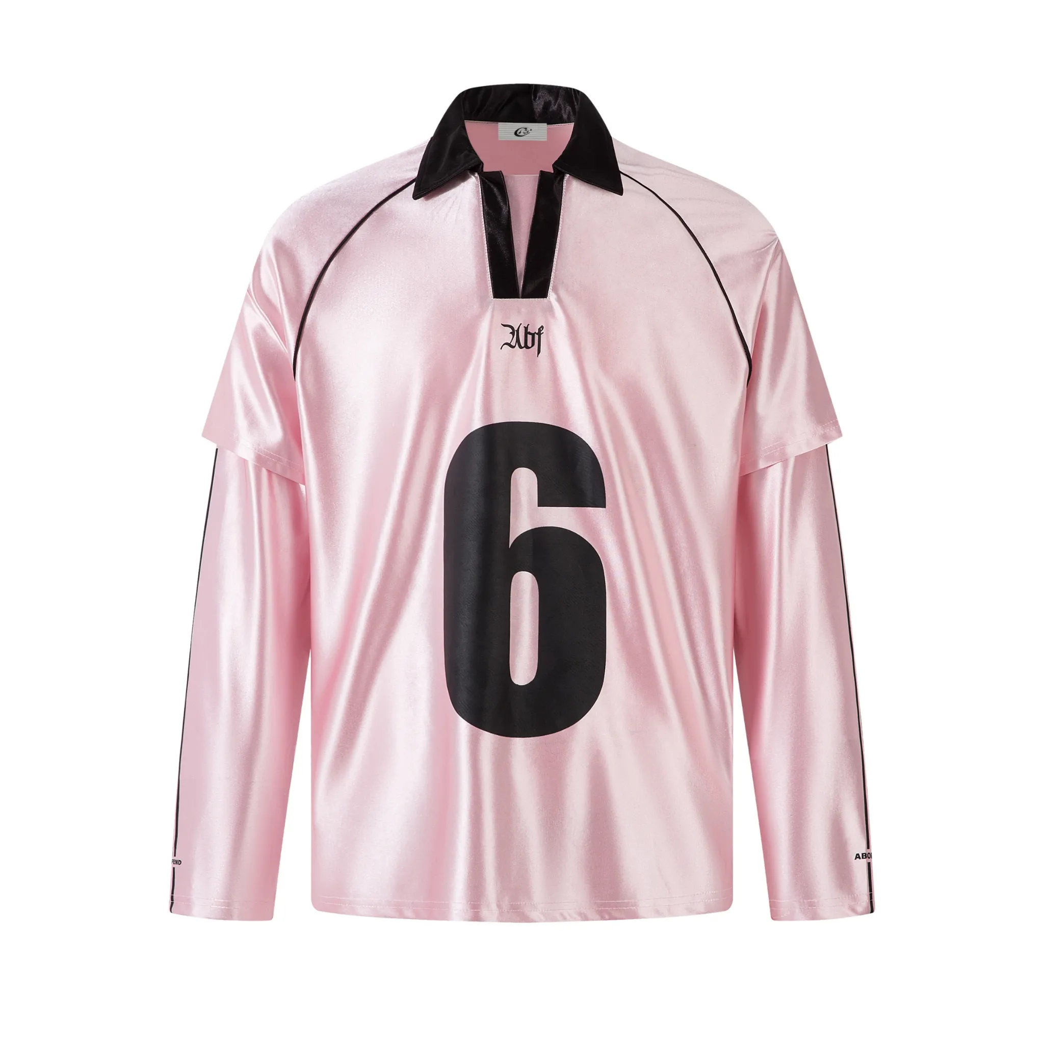 Omirad Retro Number 6 Long-Sleeve Jersey sold by Omirad product image thumbnail 4