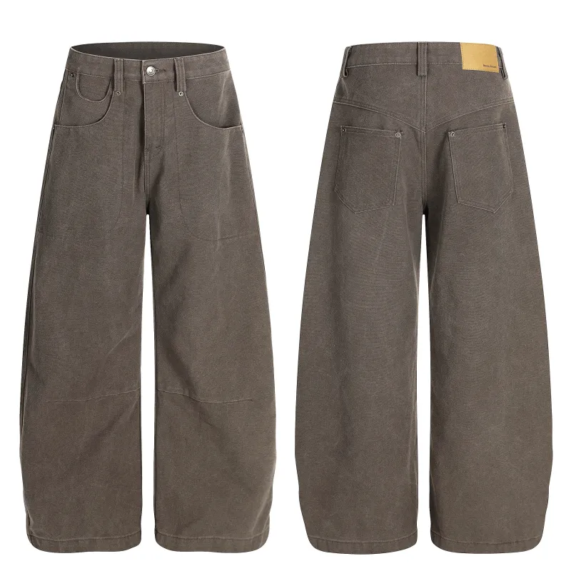 Omirad Workwear Wide-Leg Pants made by Omirad