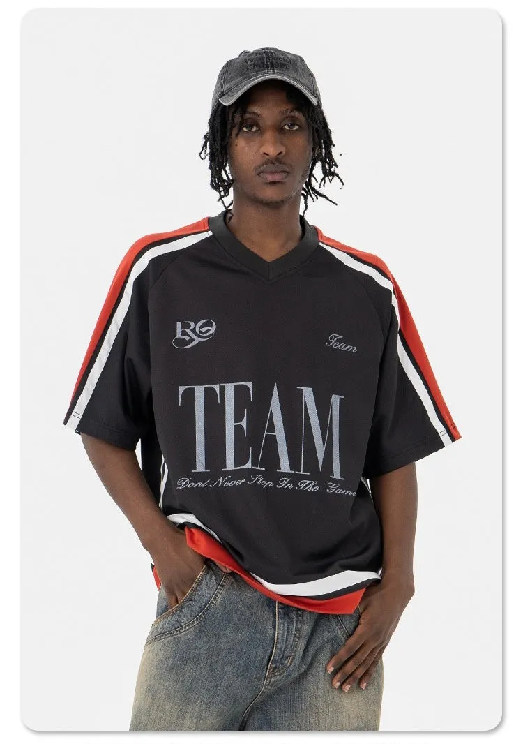 Omirad Team Varsity Mesh Tee sold by Omirad product image thumbnail 5