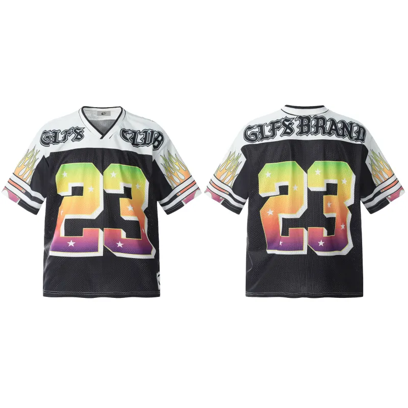 Omirad Rainbow Number Jersey Top made by Omirad