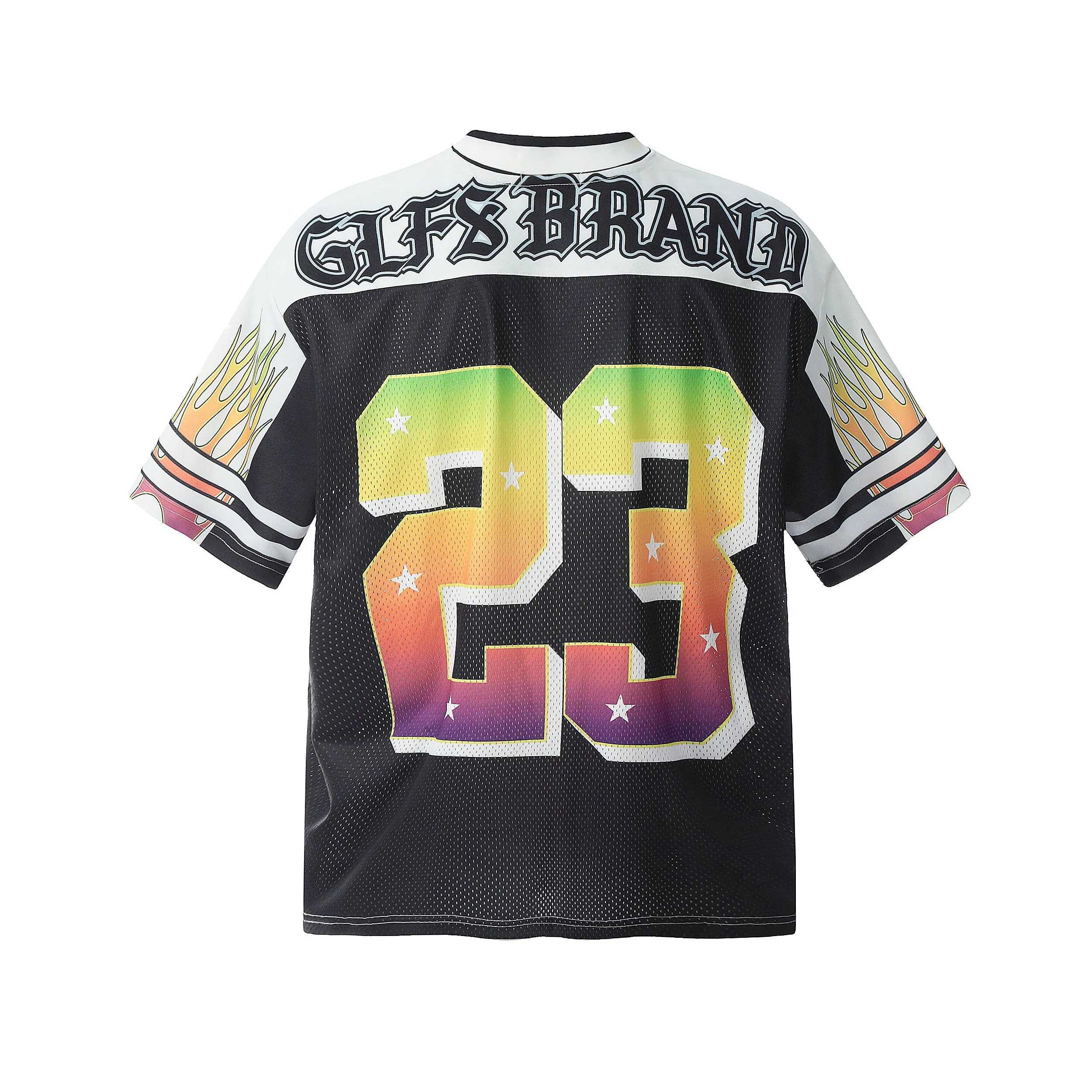 Omirad Rainbow Number Jersey Top sold by Omirad product image thumbnail 3