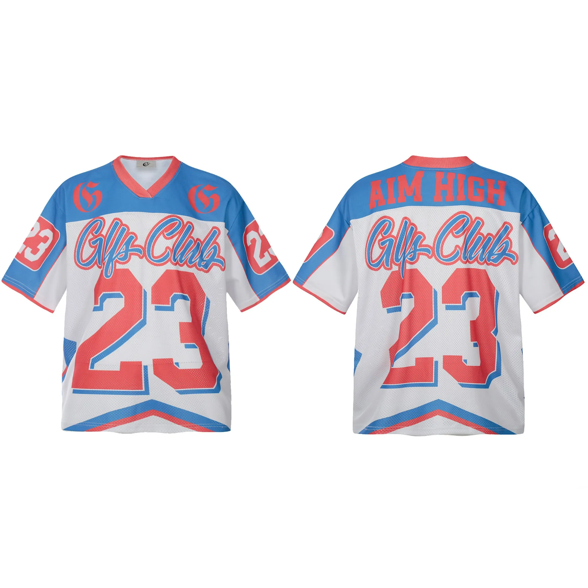 Omirad Retro Colorblock Sports Jersey sold by Omirad