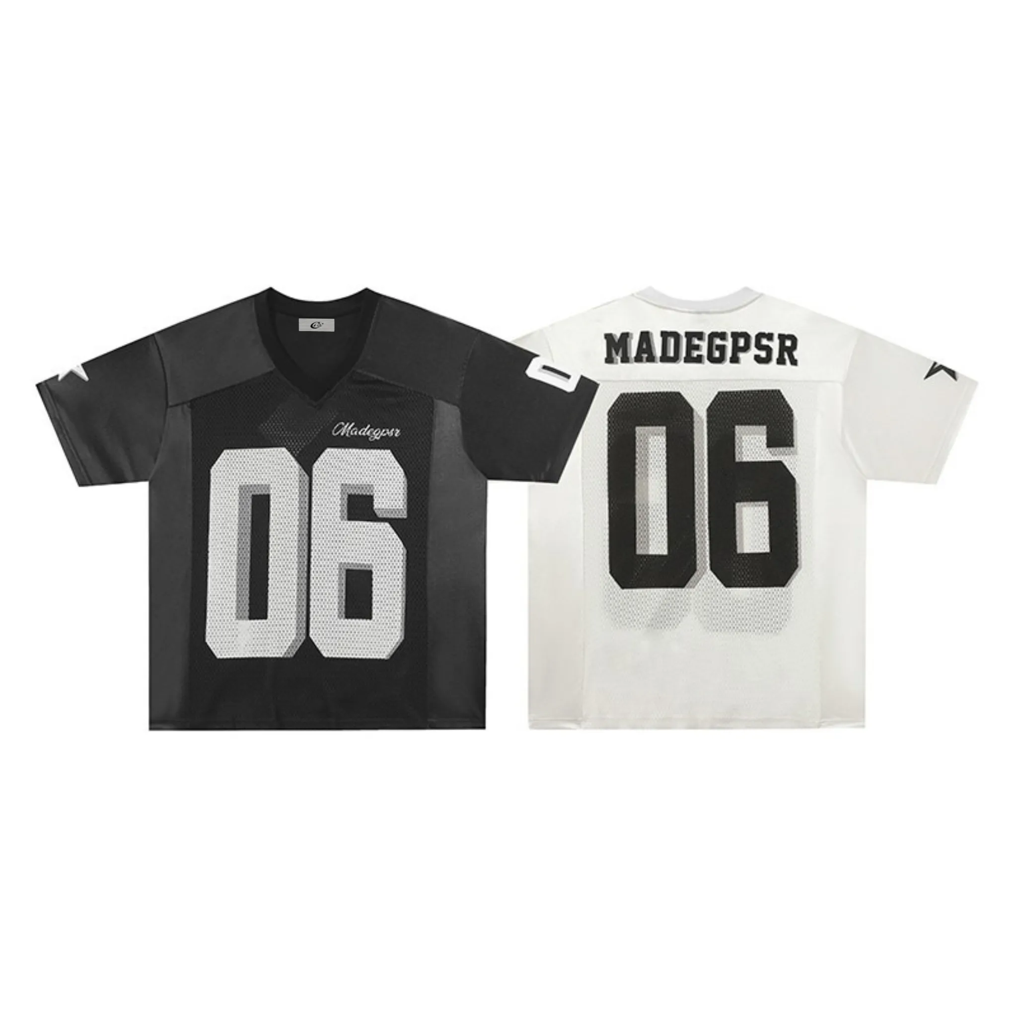 Omirad Mesh Panel Football Jersey Tee sold by Omirad