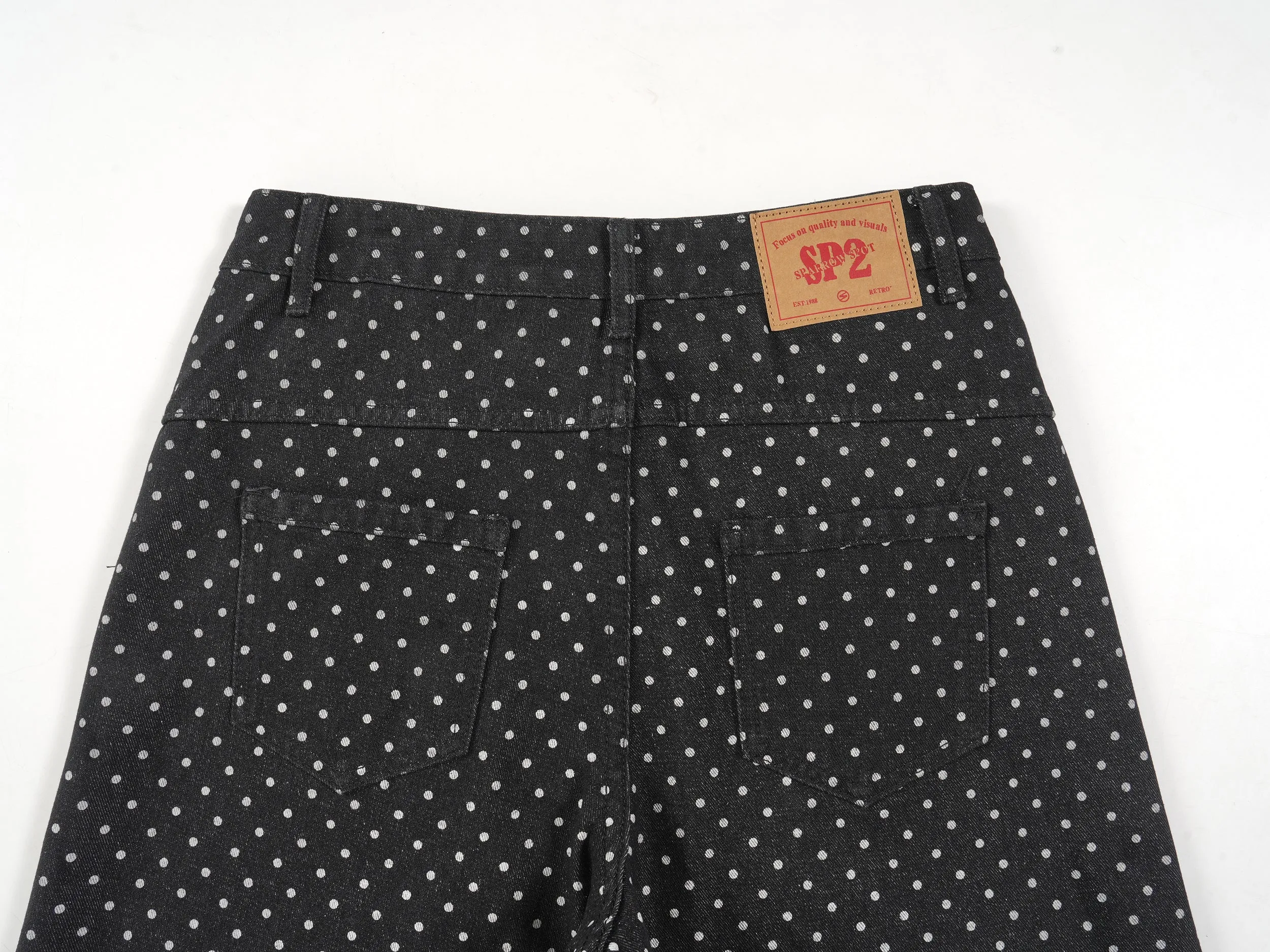 Omirad SP2 Polka-Dot Denim Pants sold by Omirad product image thumbnail 4