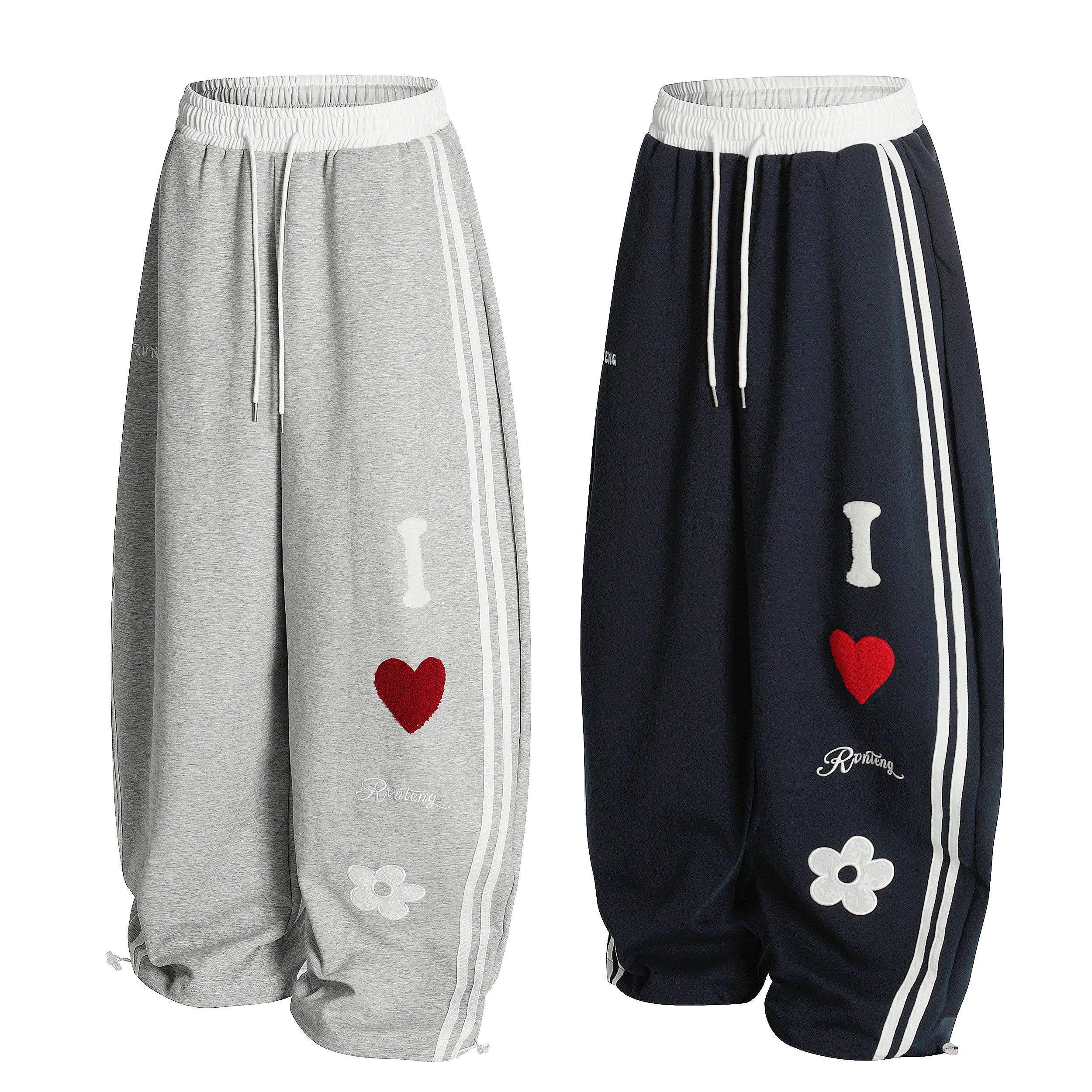 Omirad Heart & Daisy Track Pants sold by Omirad product image thumbnail 2