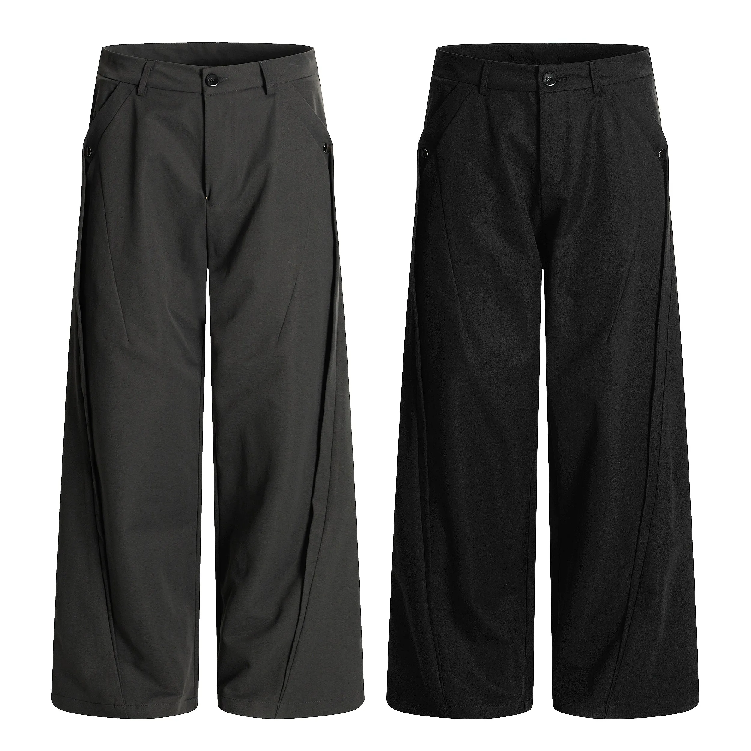 Omirad Structured Wide-Leg Trousers sold by Omirad