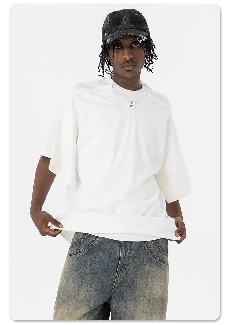 Omirad Dual-Layer Optical Illusion Tee sold by Omirad product image thumbnail 4