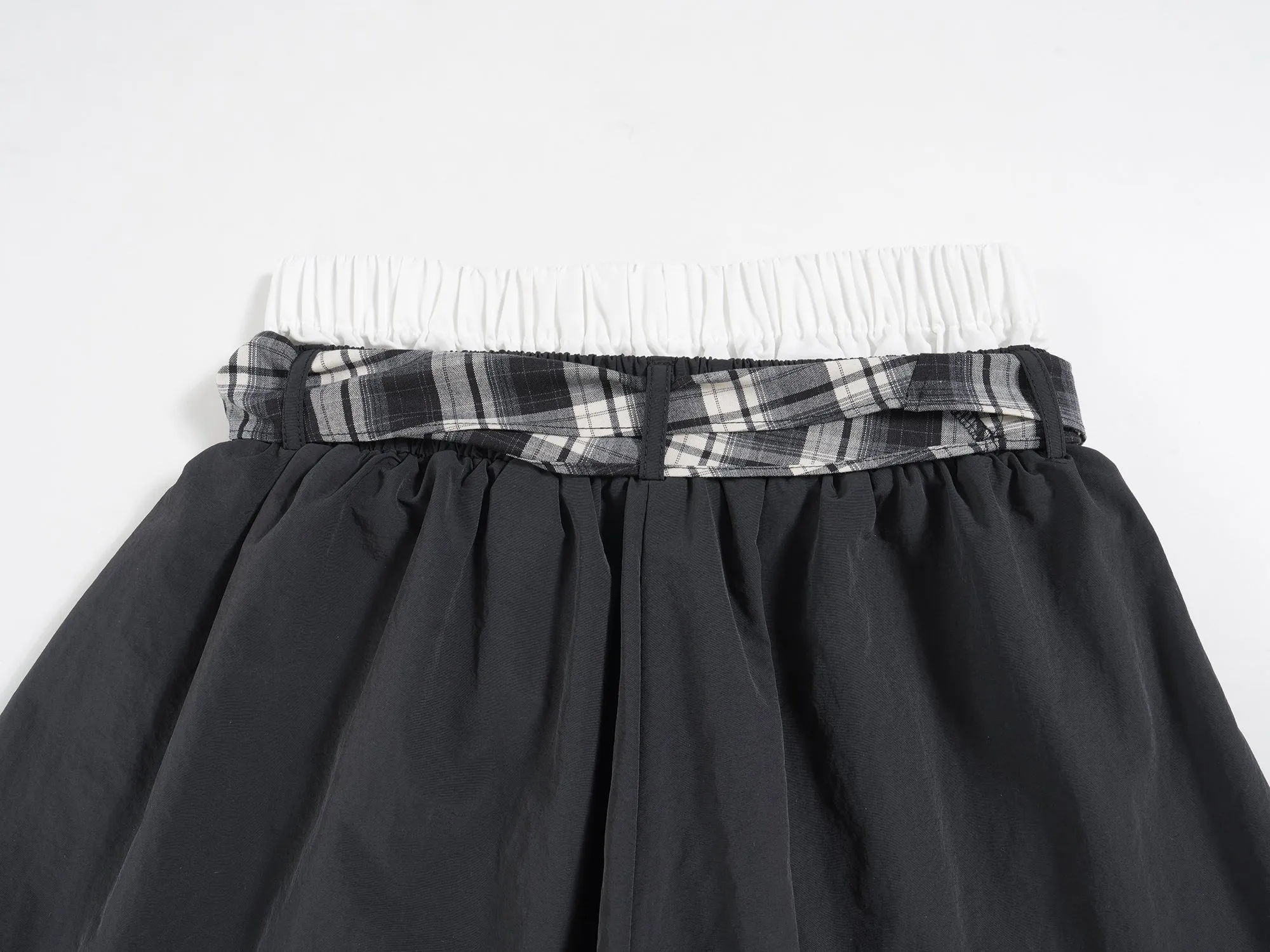 Omirad Layered Draped Nylon Pants sold by Omirad product image thumbnail 5