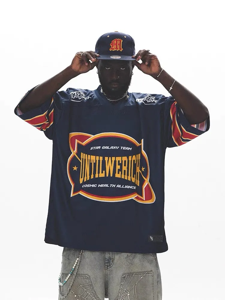 Omirad Cosmic Football Mesh Jersey sold by Omirad product image thumbnail 2