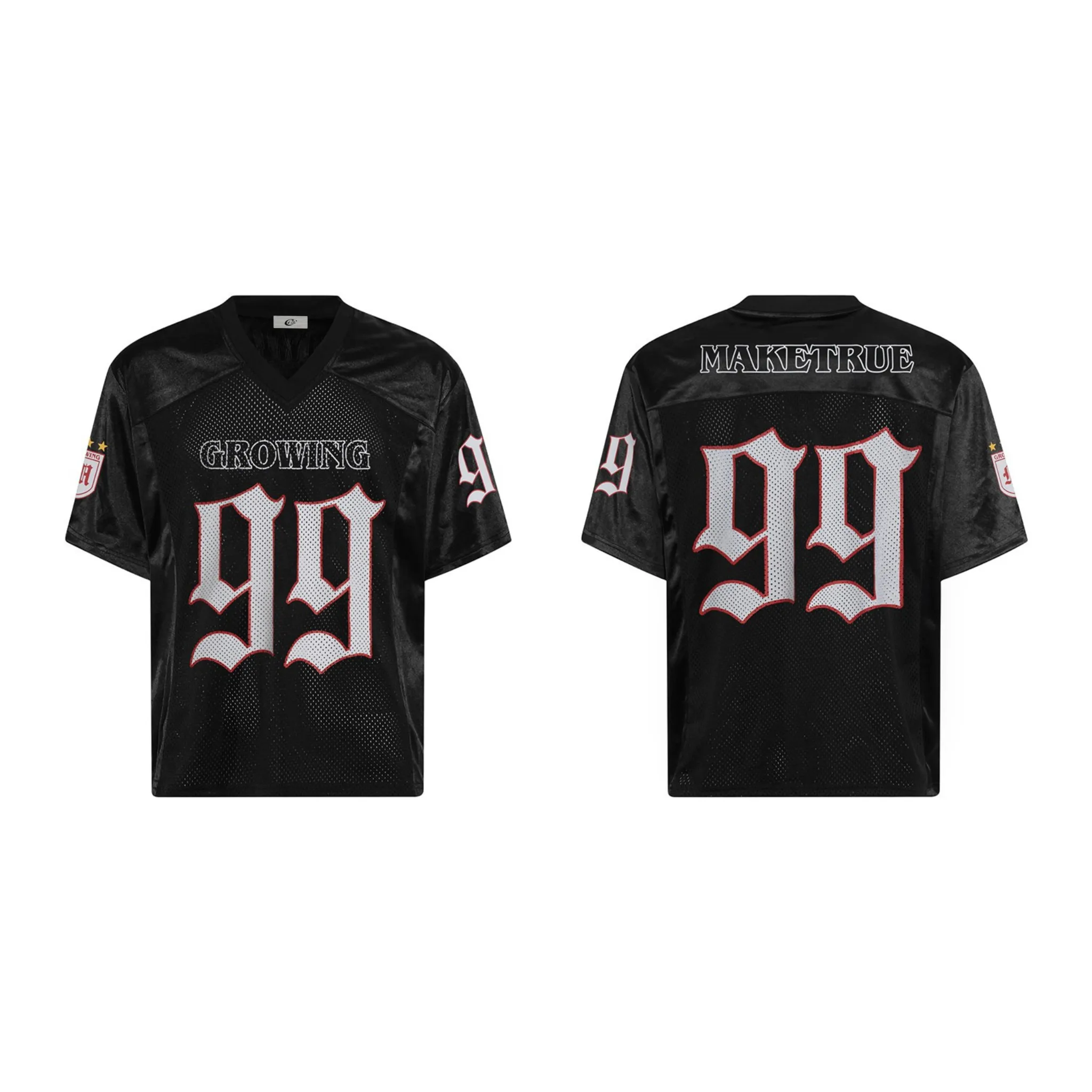 Omirad Gothic Mesh Jersey Tee sold by Omirad