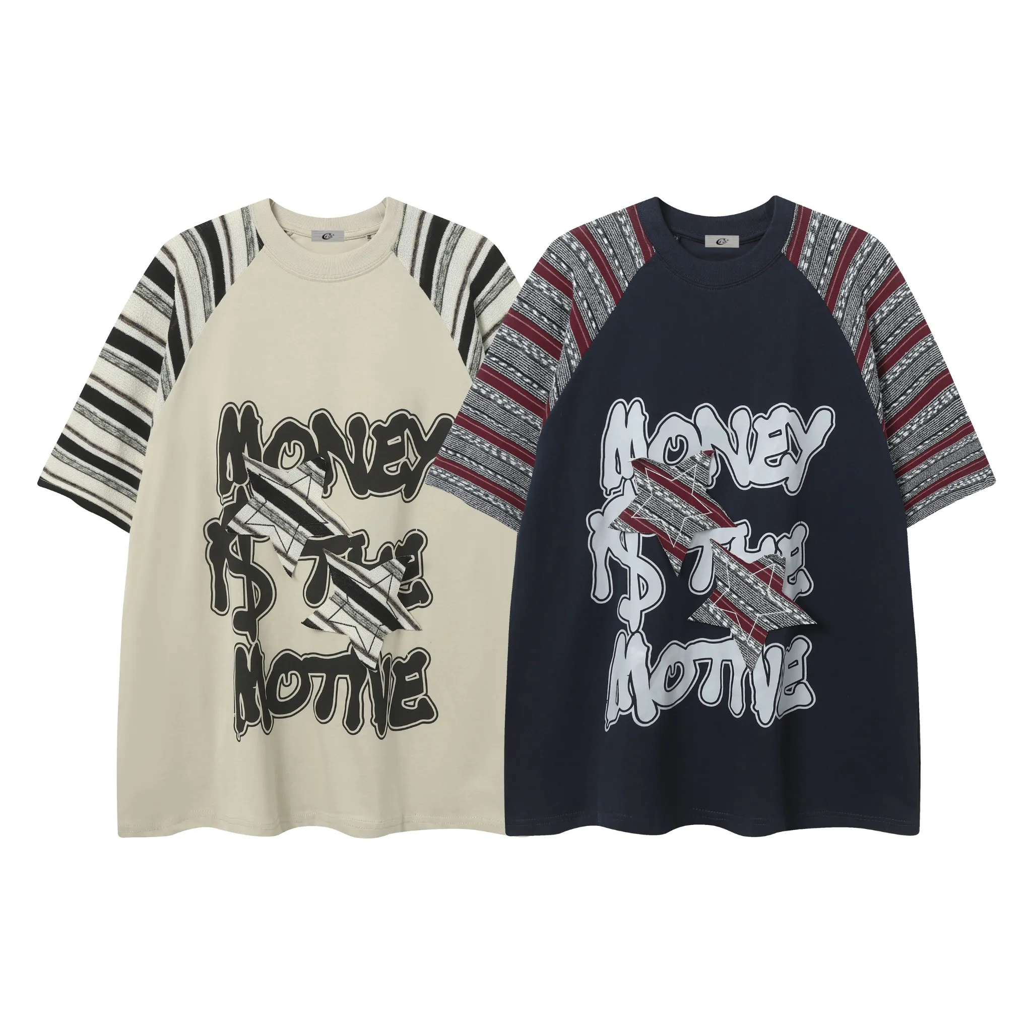 Omirad Motive Patchwork Tee sold by Omirad