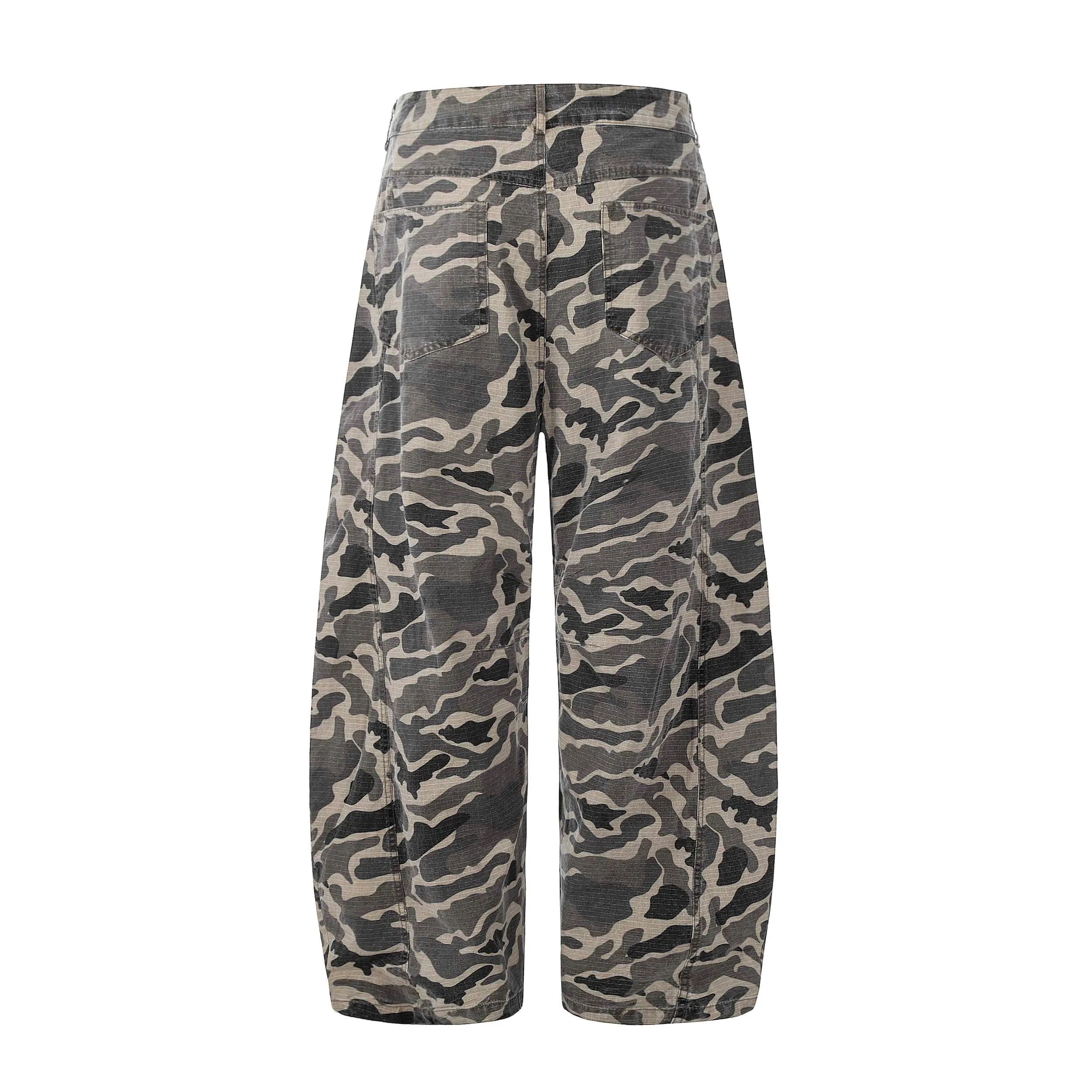 Omirad Grey Camo Barrel Pants sold by Omirad product image thumbnail 4