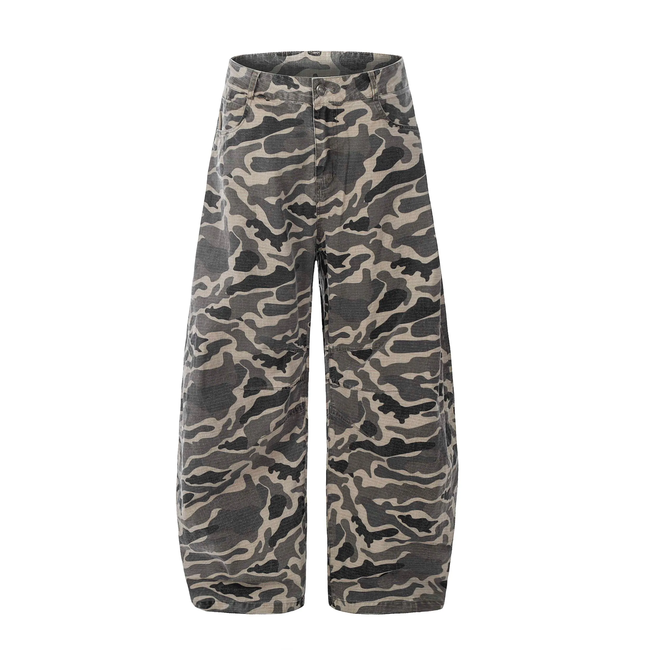 Omirad Grey Camo Barrel Pants sold by Omirad product image thumbnail 2
