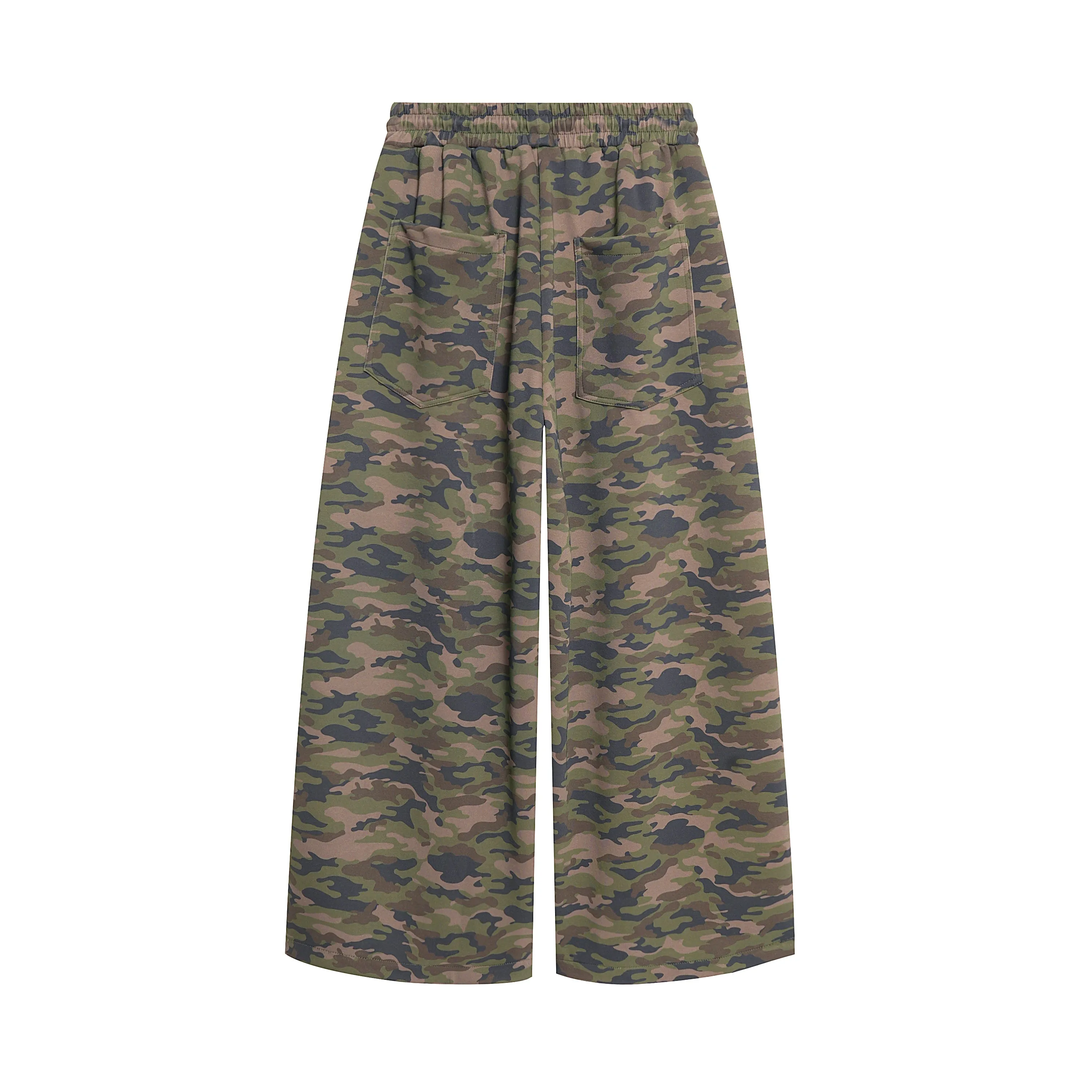 Omirad Camo Wide-Leg Lounge Pants sold by Omirad product image thumbnail 3