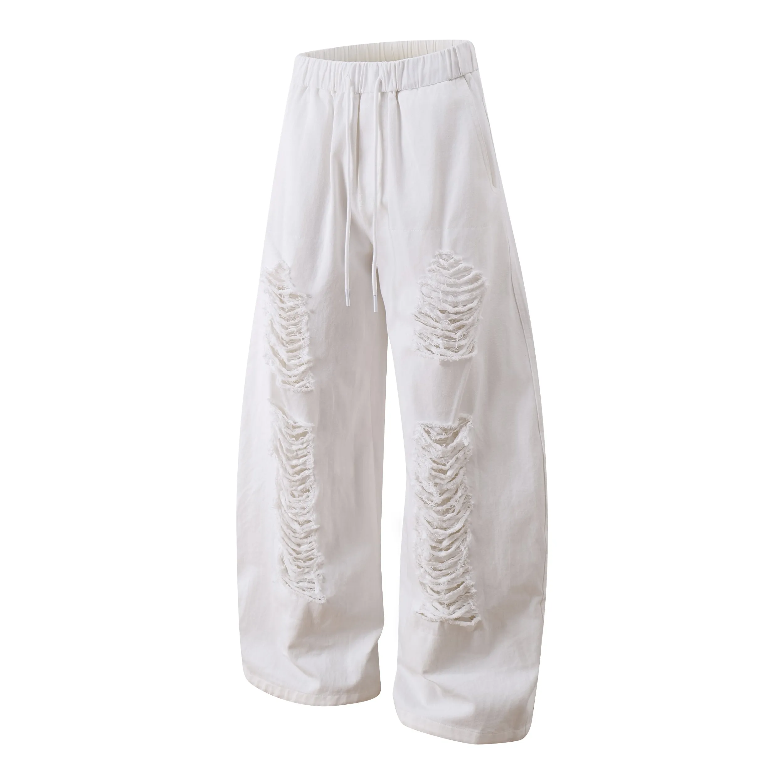 Omirad Distressed Wide-Leg Pants sold by Omirad product image thumbnail 3